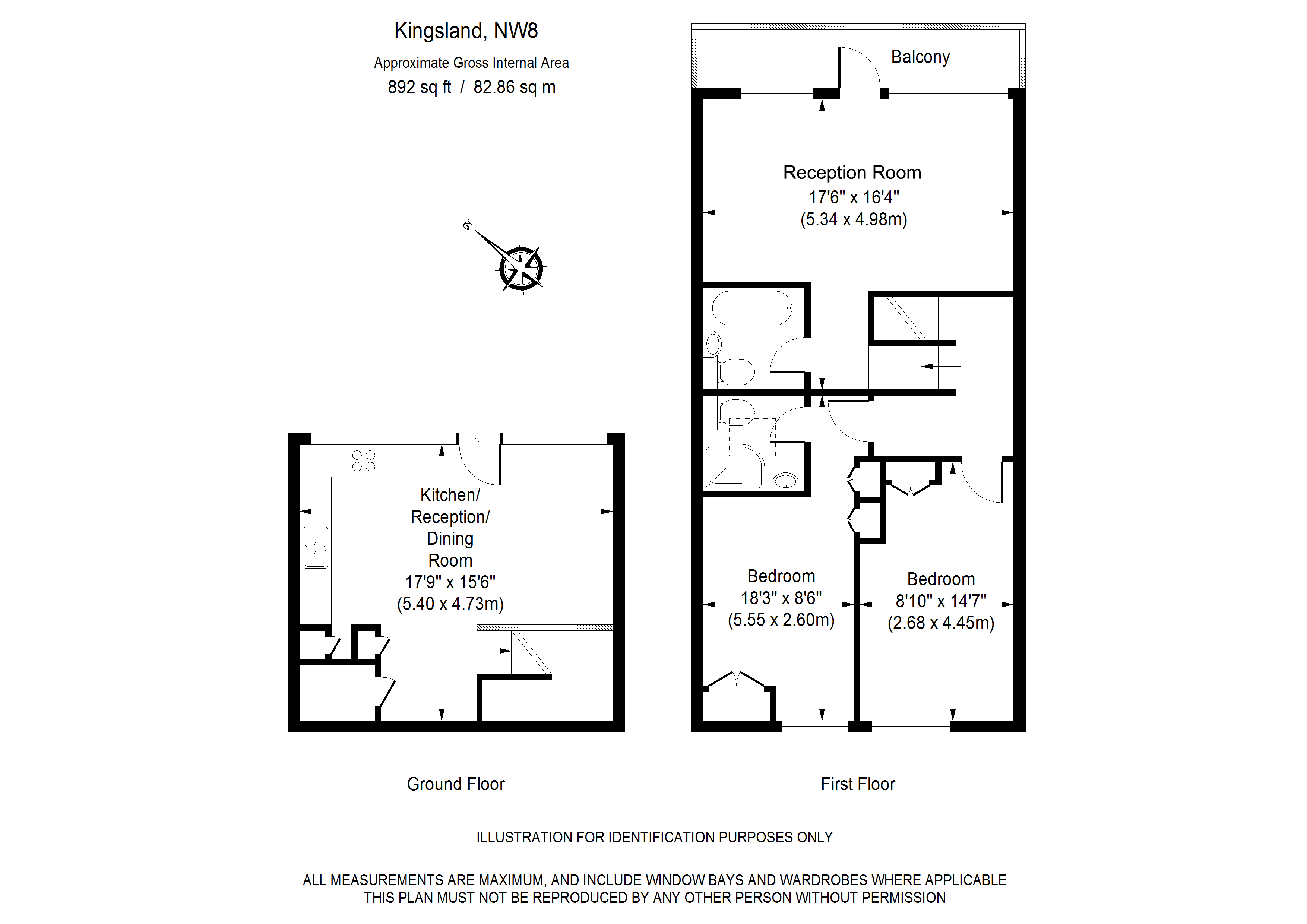 Kingsland, Broxwood Way, London NW8, 2 bedroom flat to rent - 55266261 ...