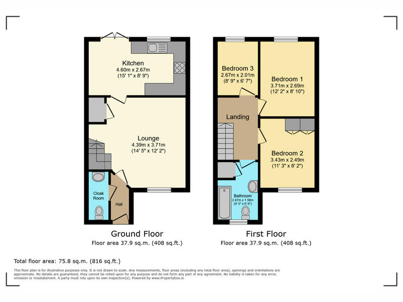 10, Larkspur Close, Newport floorplan