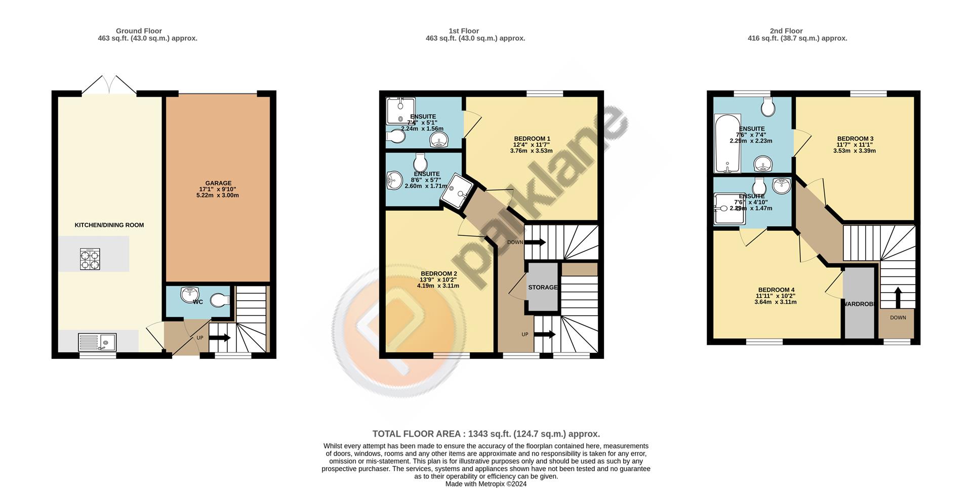 33, Bentley Lane, Leeds floorplan