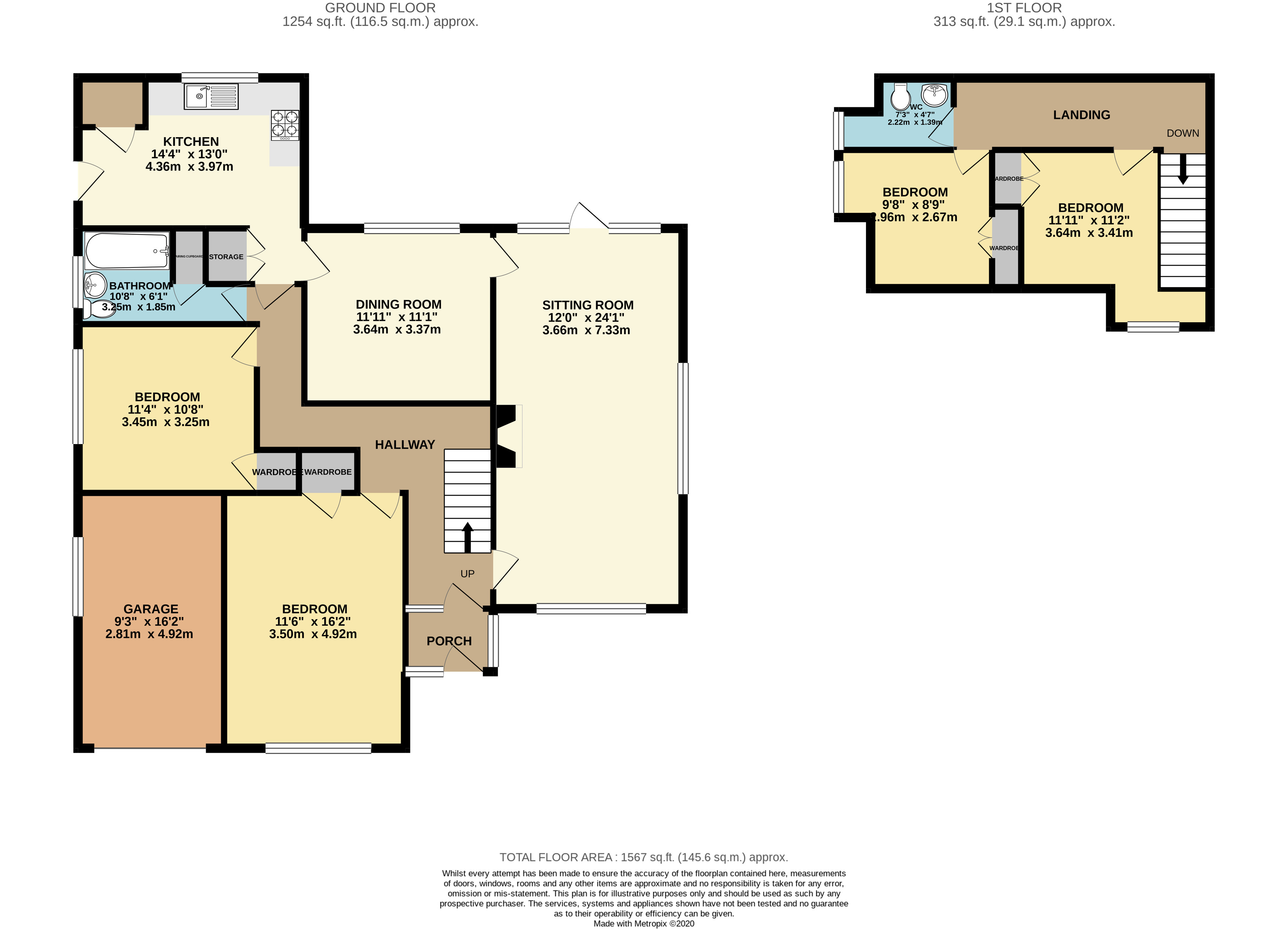 4 bed detached bungalow for sale in Beaconsfield Road, Chelwood Gate