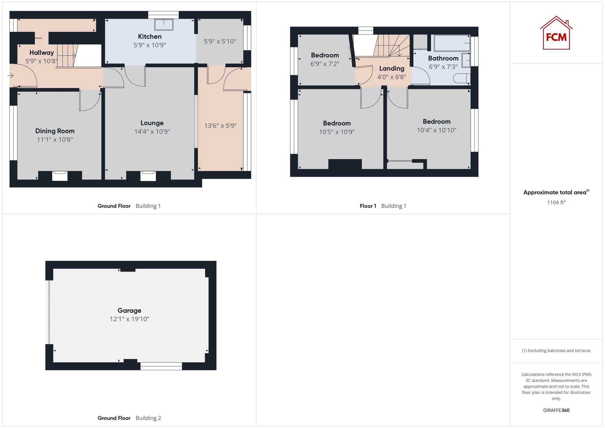 21 Elterwater Avenue, Workington floorplan