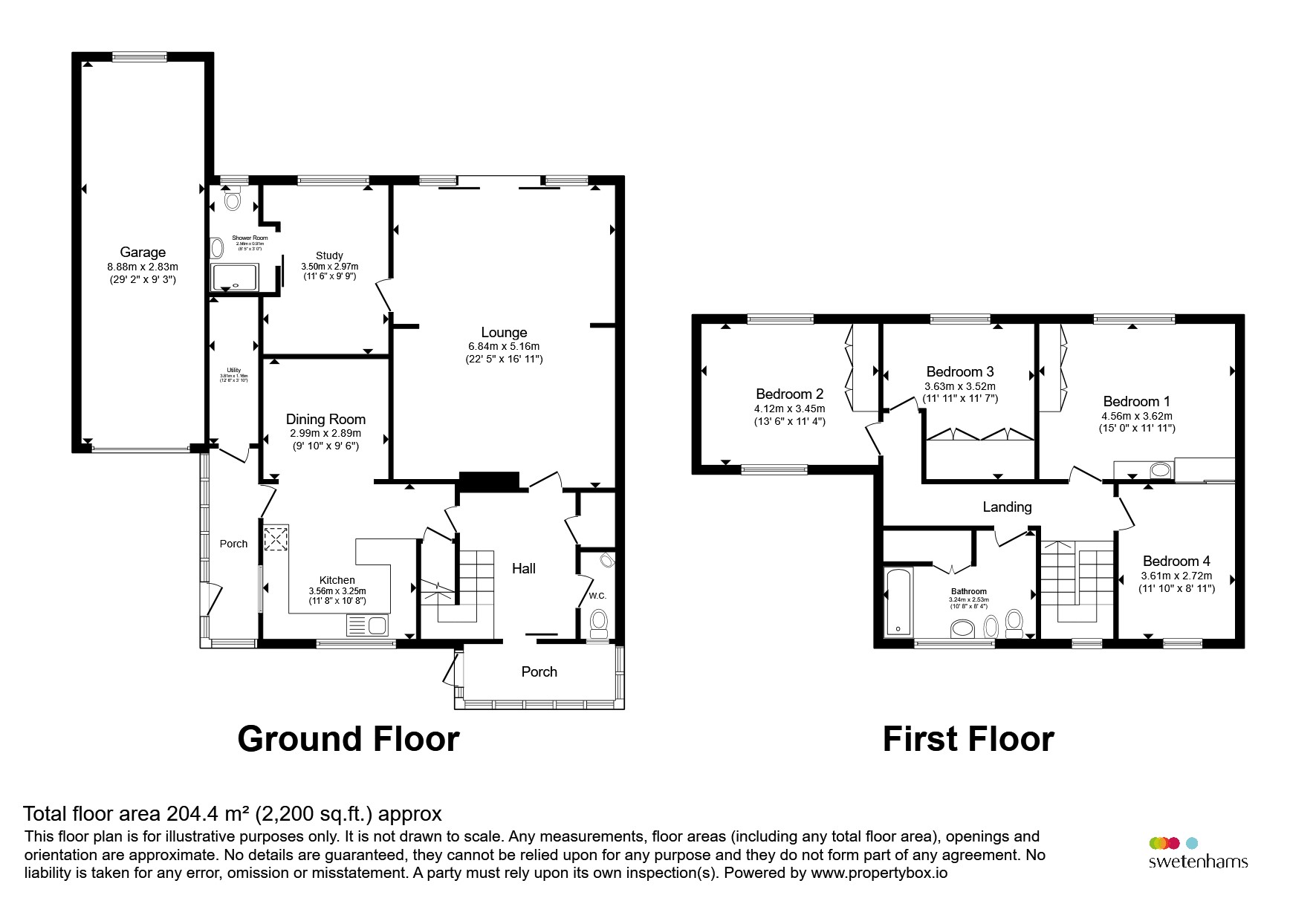 10, Birch Rise, Chester floorplan