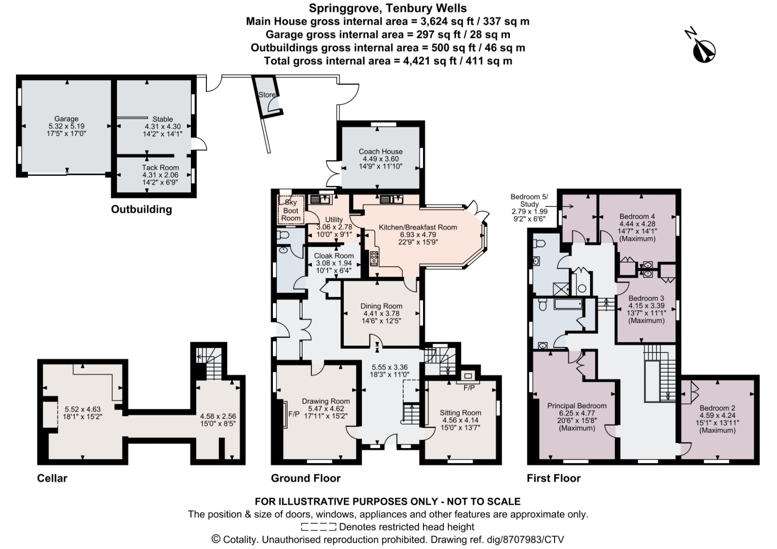 Spring Grove Lane, Tenbury Wells floorplan