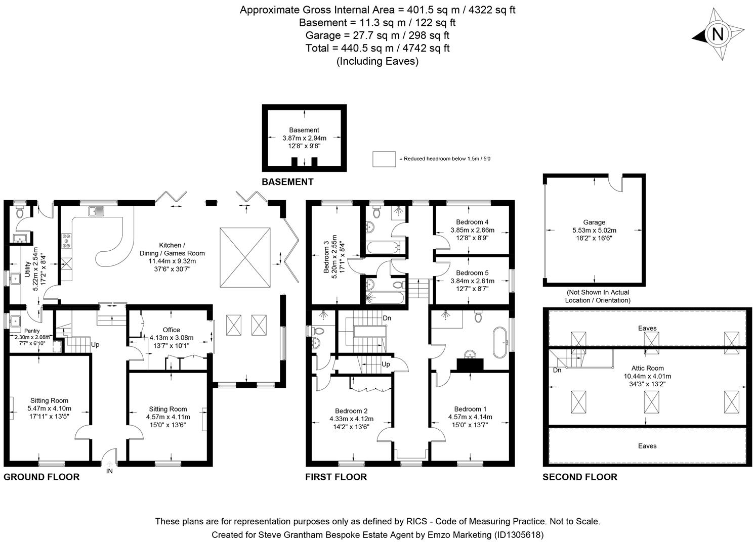 358, London Road, Waterlooville floorplan