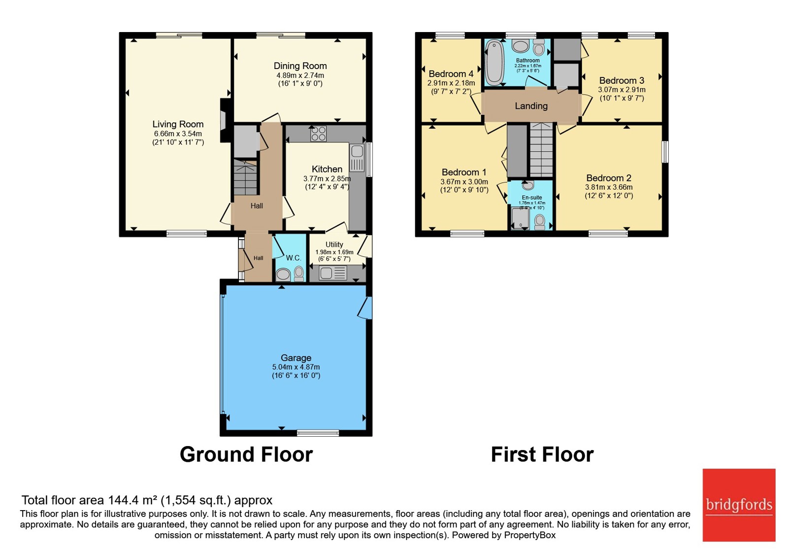12, The Burrows, Northwich floorplan