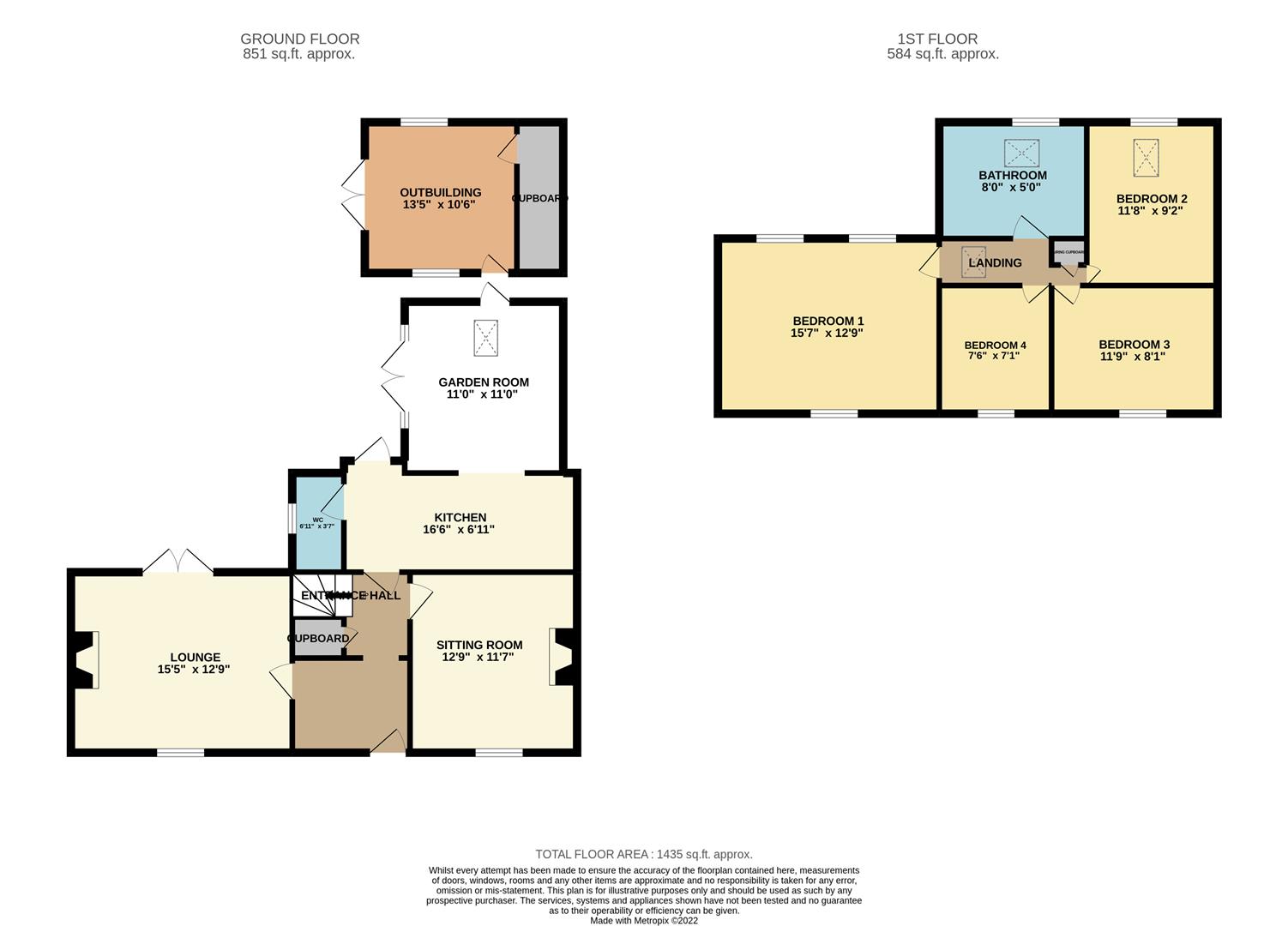 8, The Drive, Newark floorplan