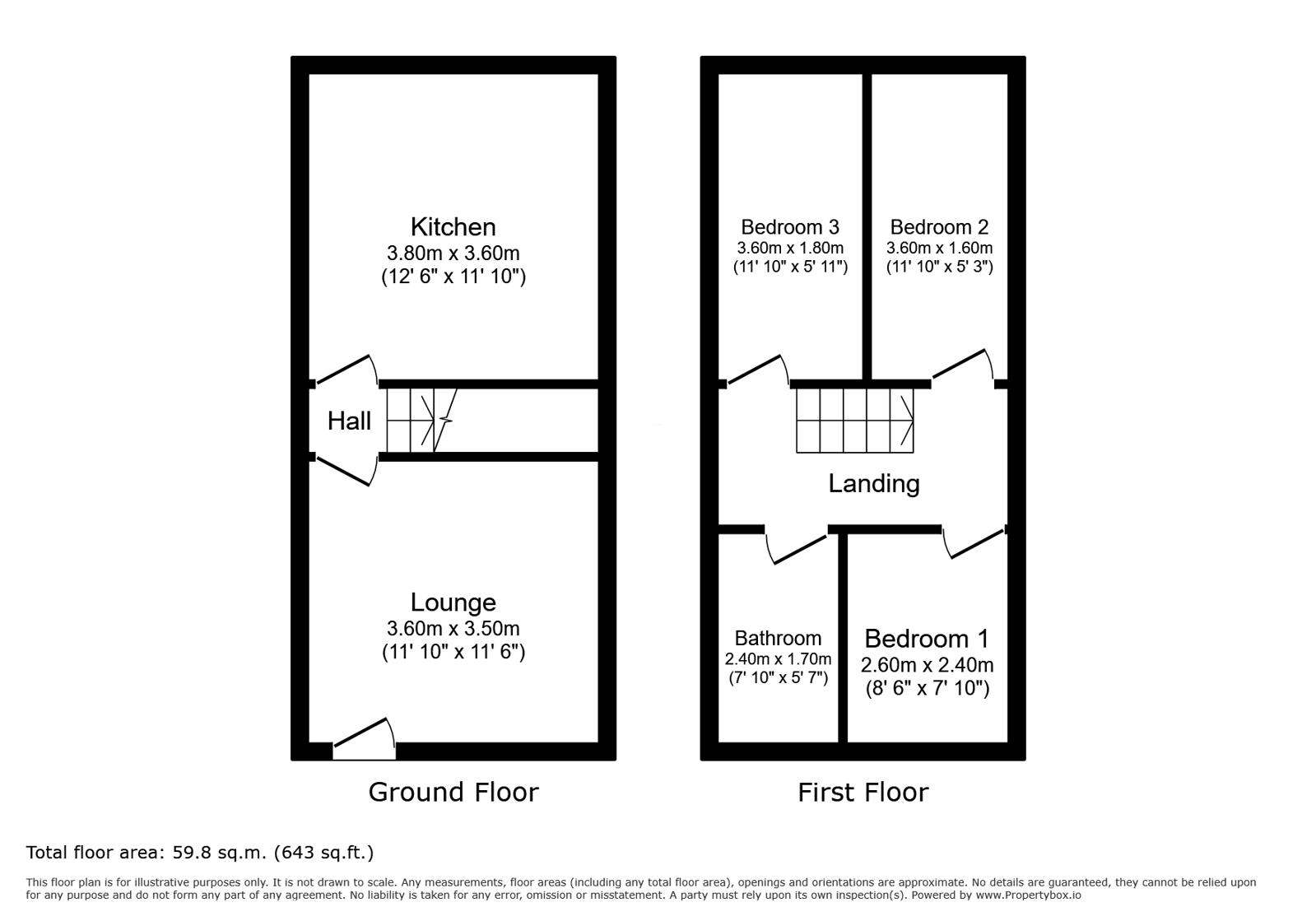105, Claremont Street, South Yorkshire floorplan