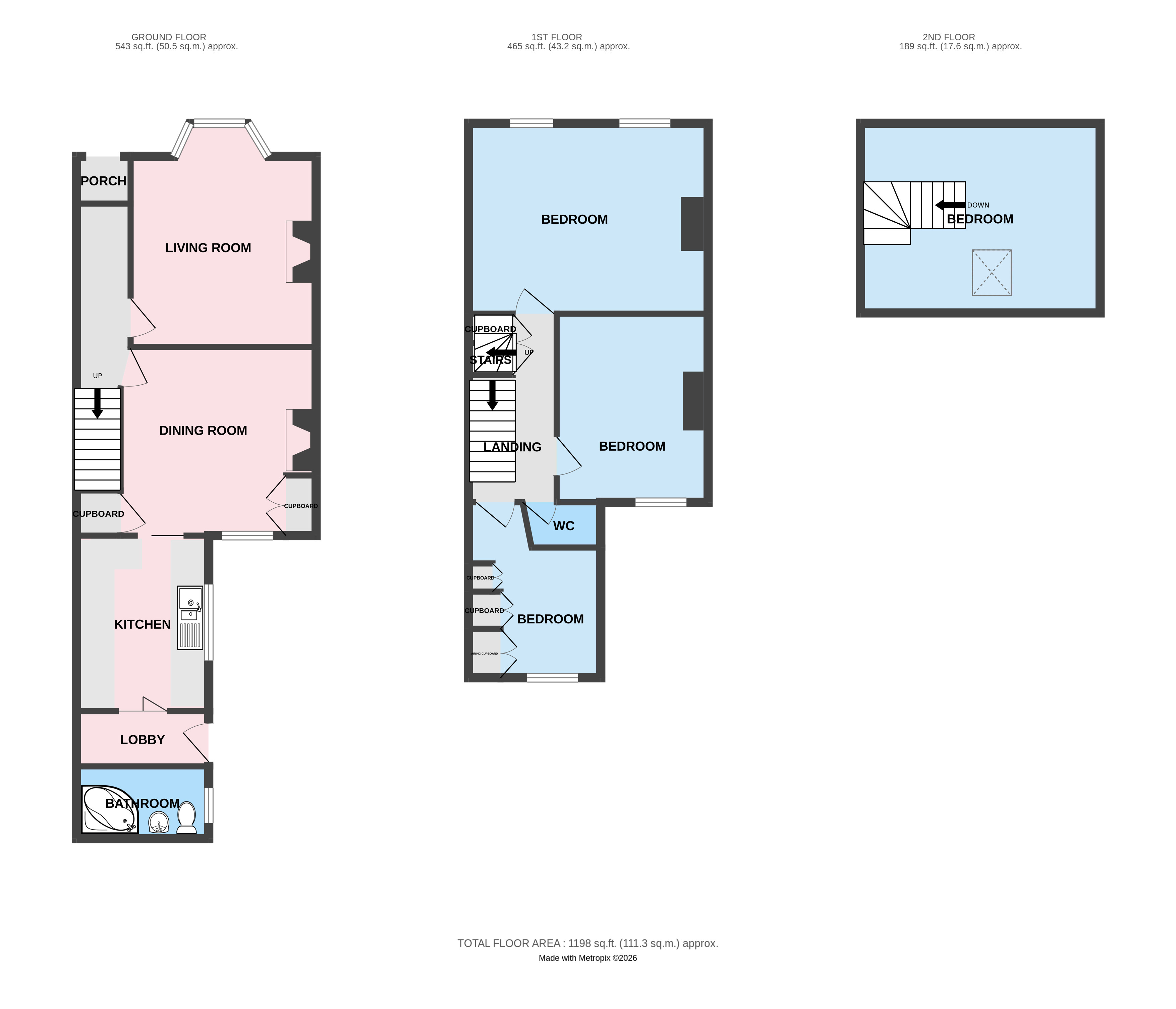 9, Canon Street, Shrewsbury floorplan