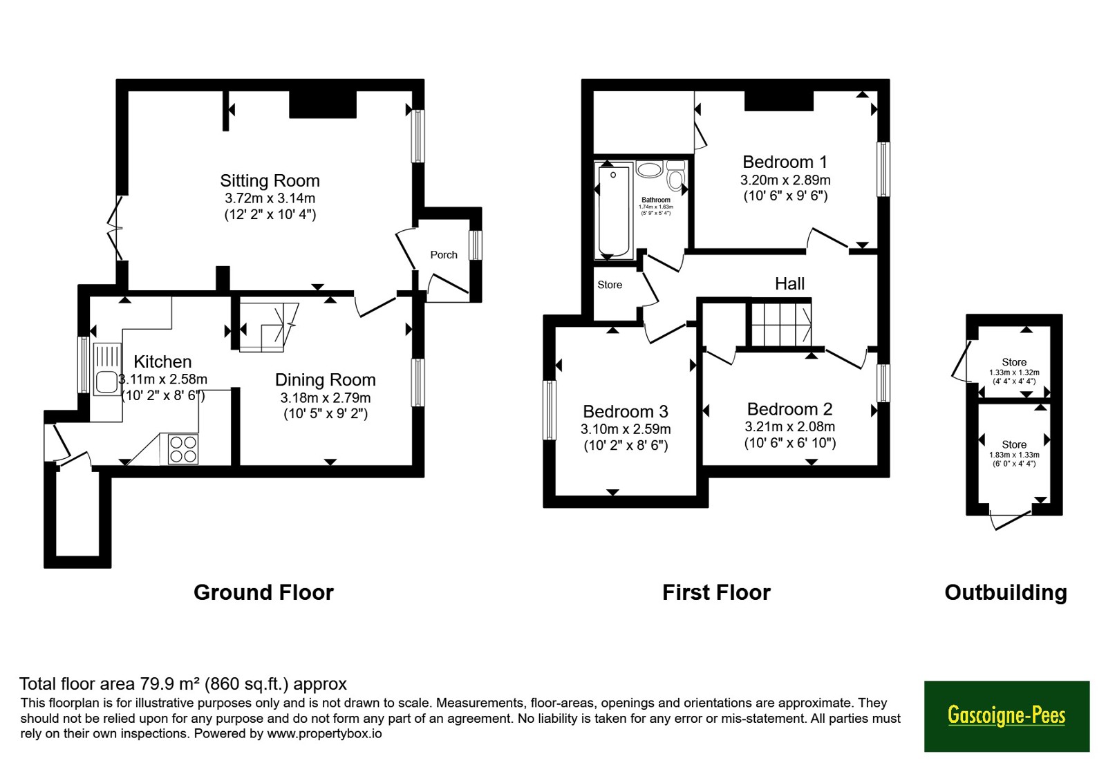 Lea Cottage,, The Street, Cranleigh floorplan