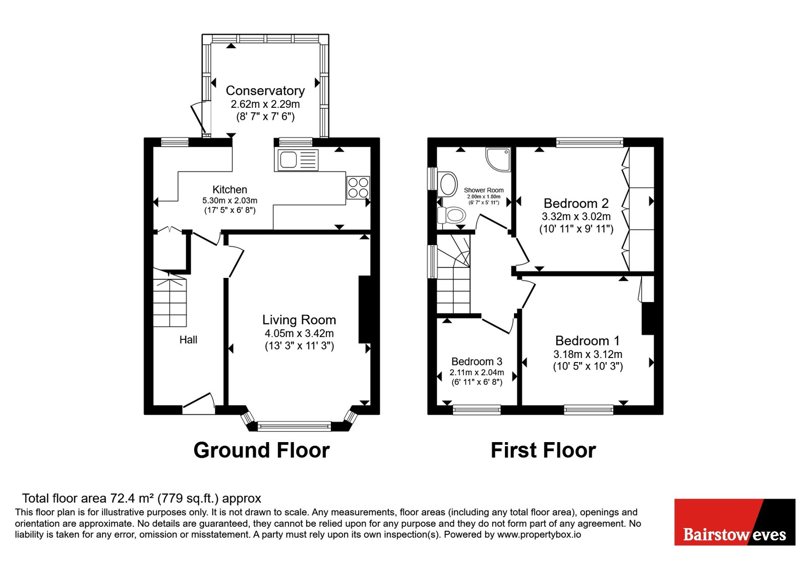 71, Sandy Lane, Nottingham floorplan