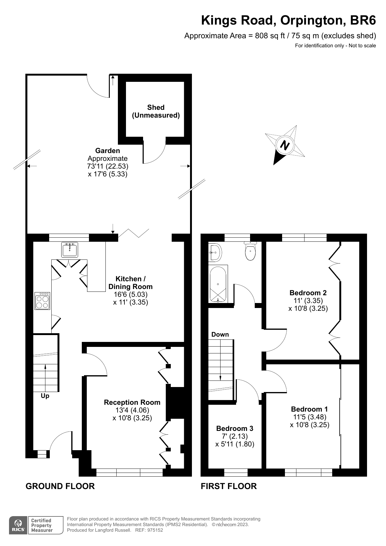 32, Kings Road, Orpington floorplan