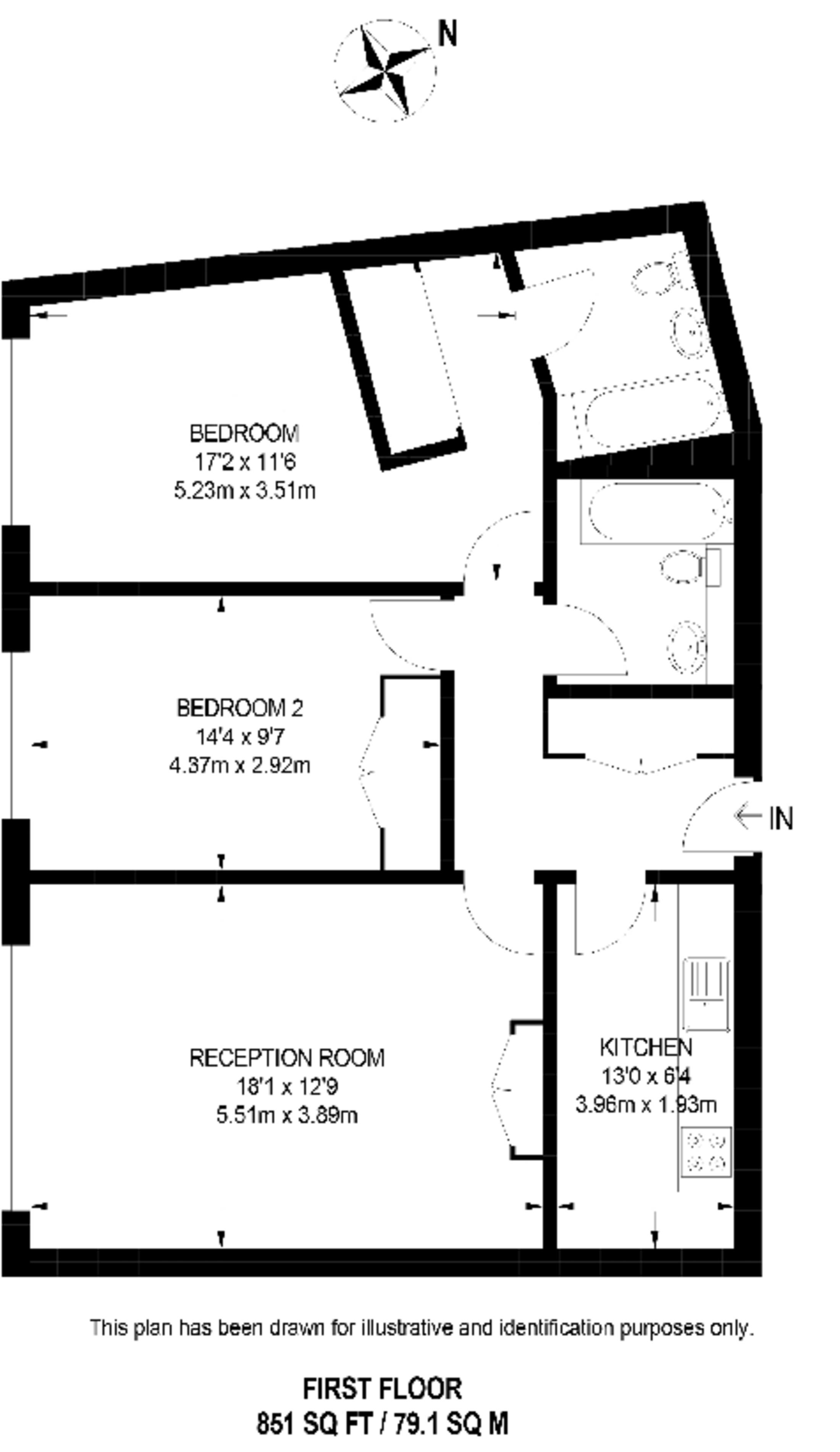 Albert Embankment, SE1, Waterloo floorplan