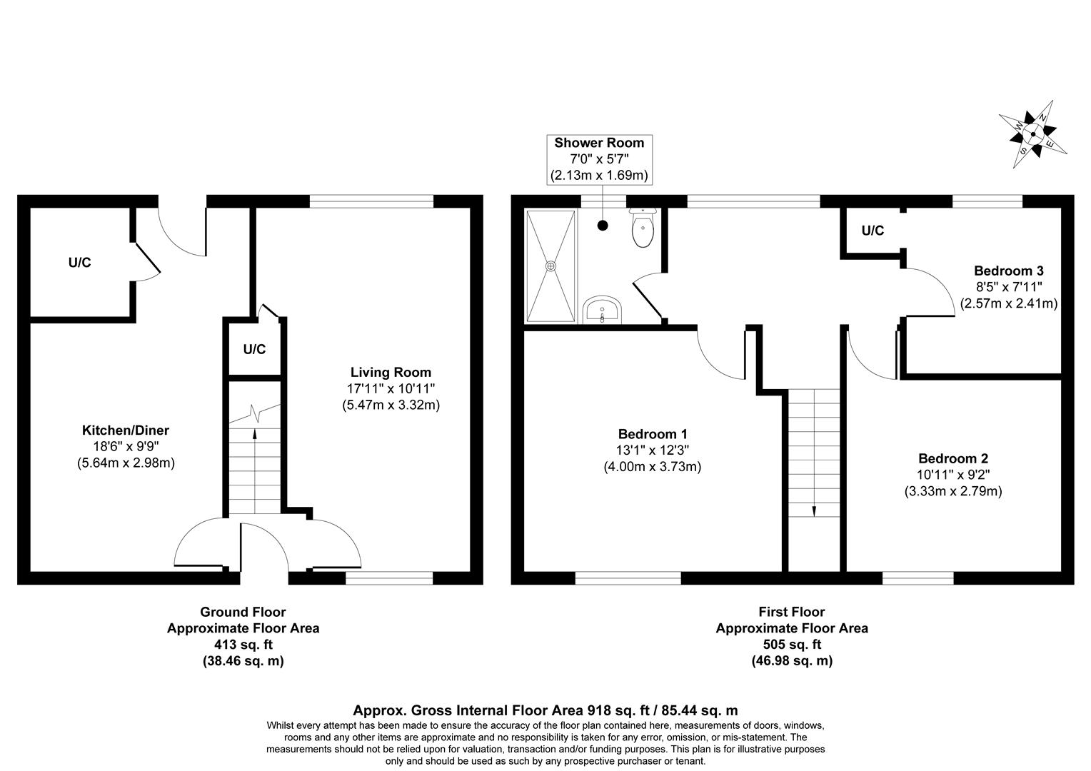 1, Hammond Road, Knottingley floorplan