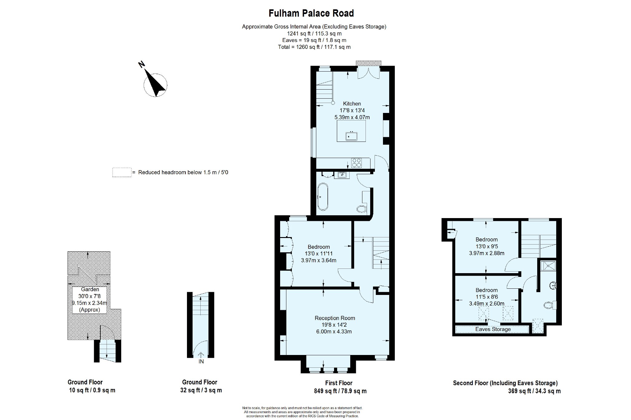 3 Bedrooms Flat to rent in Fulham Palace Road, Fulham, London SW6