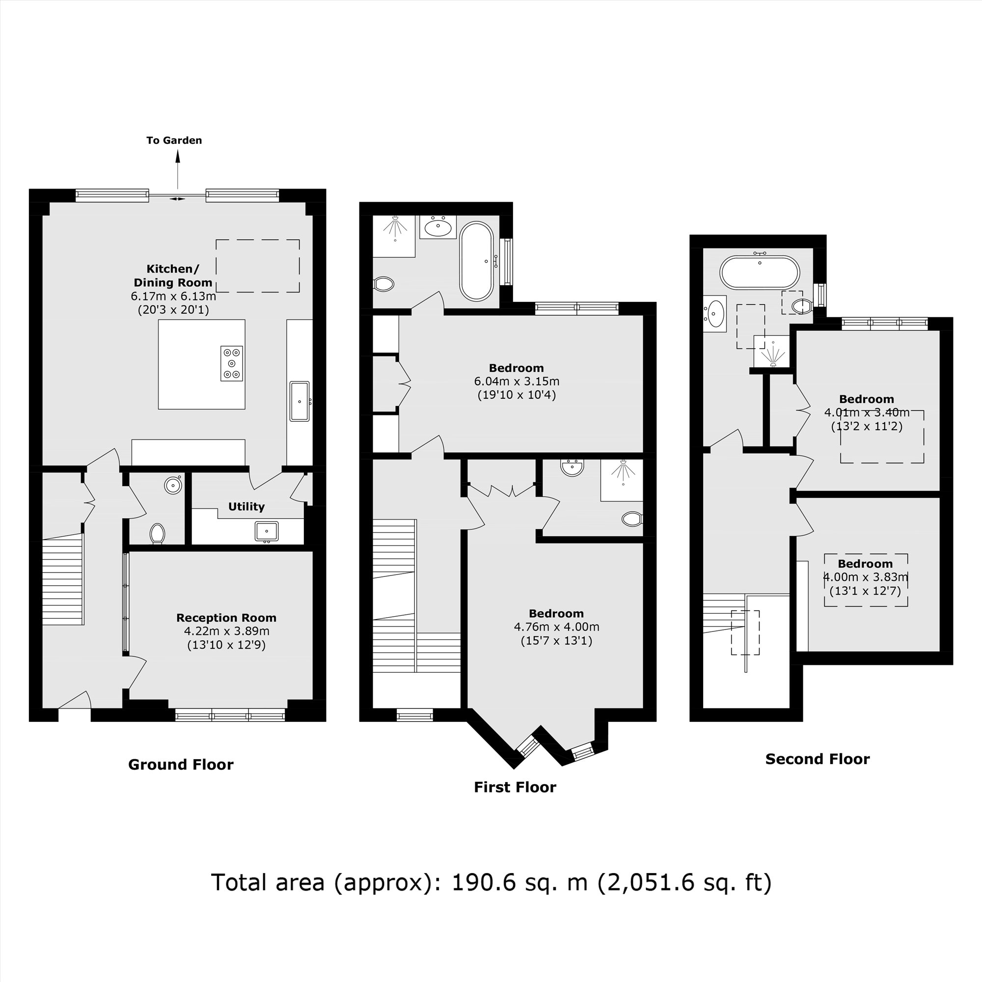5, Winston Close, Raynes Park floorplan