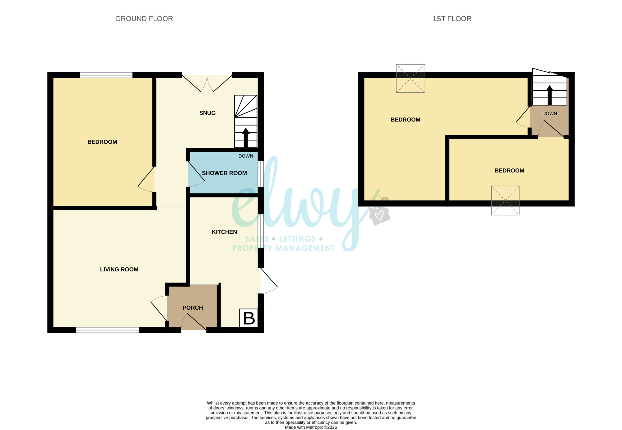 48, Beverley Drive, Prestatyn floorplan