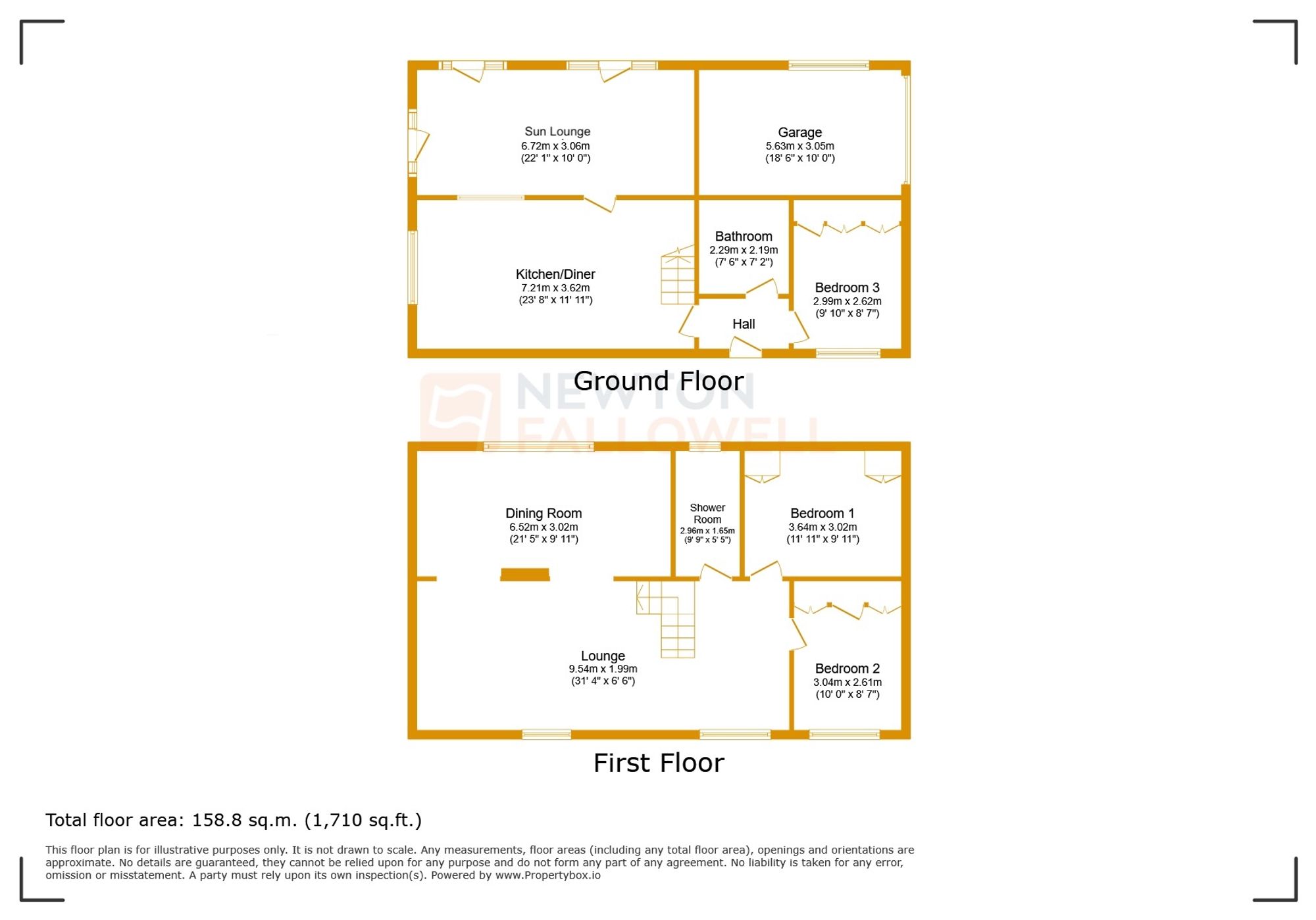124 Heath Lane, Leicester floorplan
