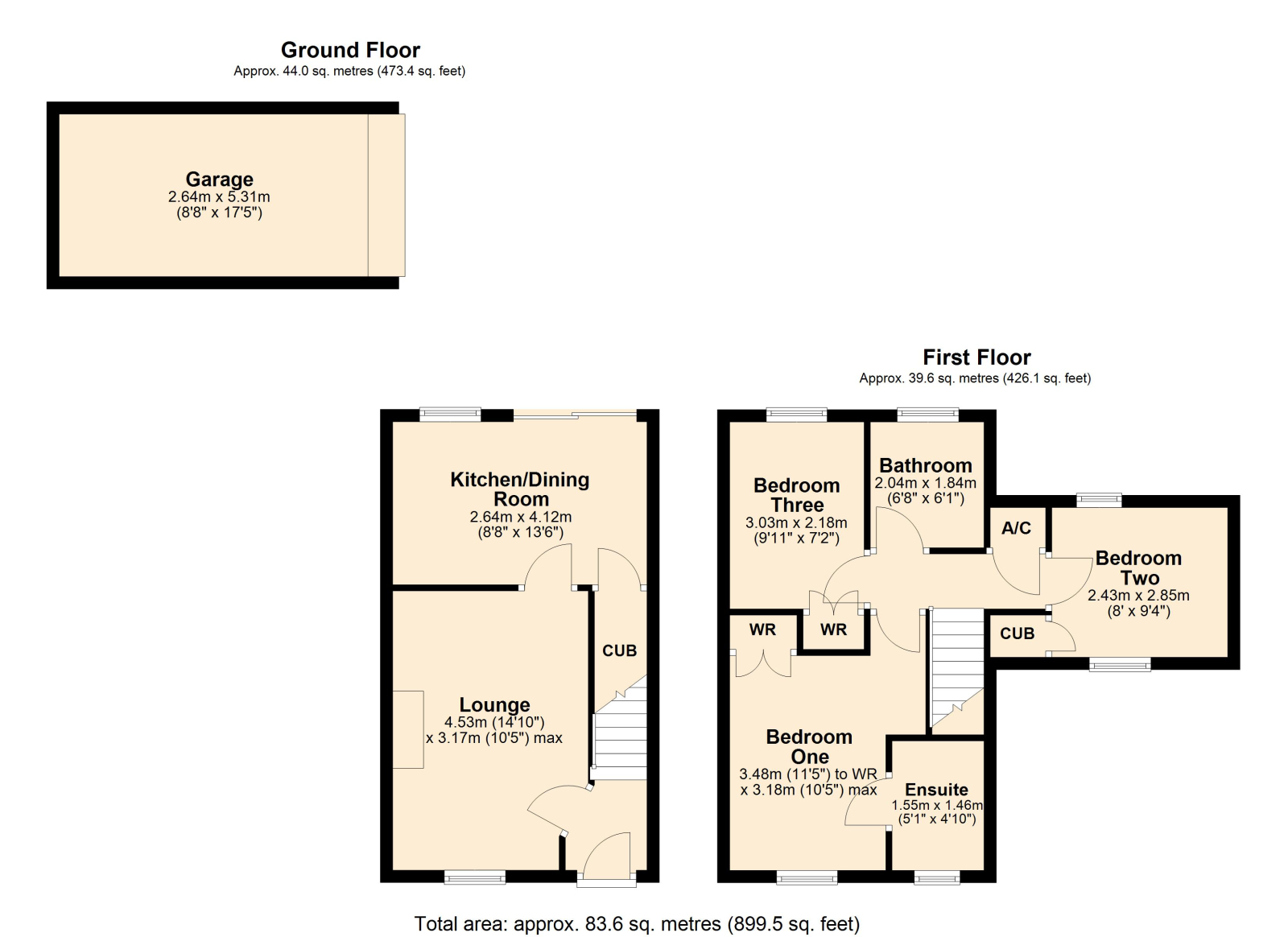 52 Wigeon Lane, Walton Cardiff, Tewkesbury floorplan