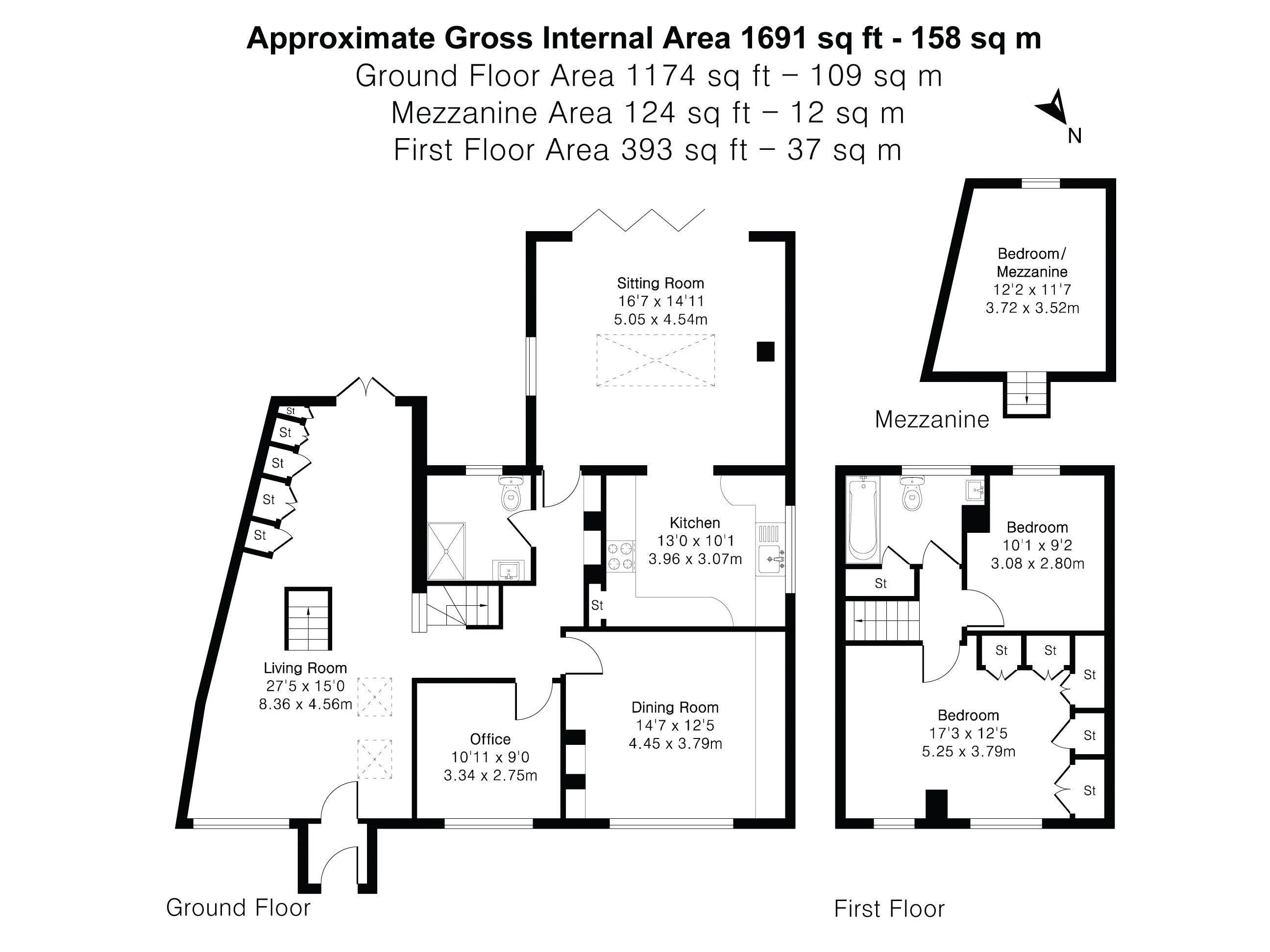 11, Cratlands Close, Oxford floorplan