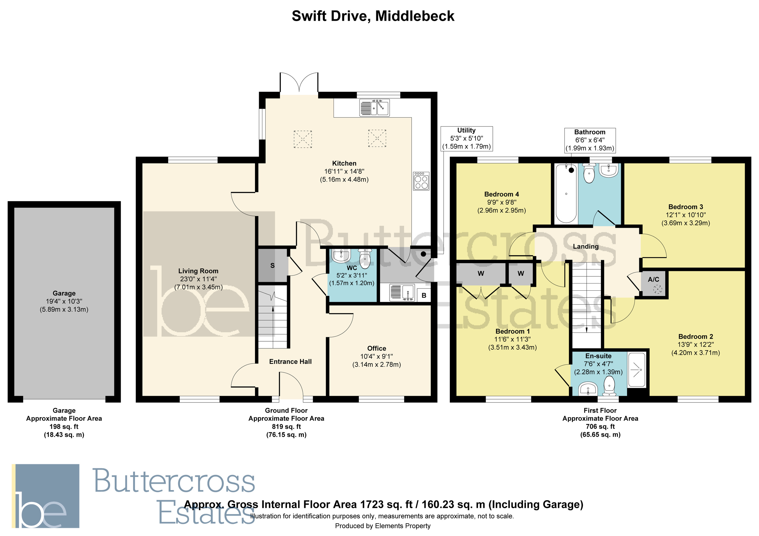 5 Swift Drive, Newark floorplan