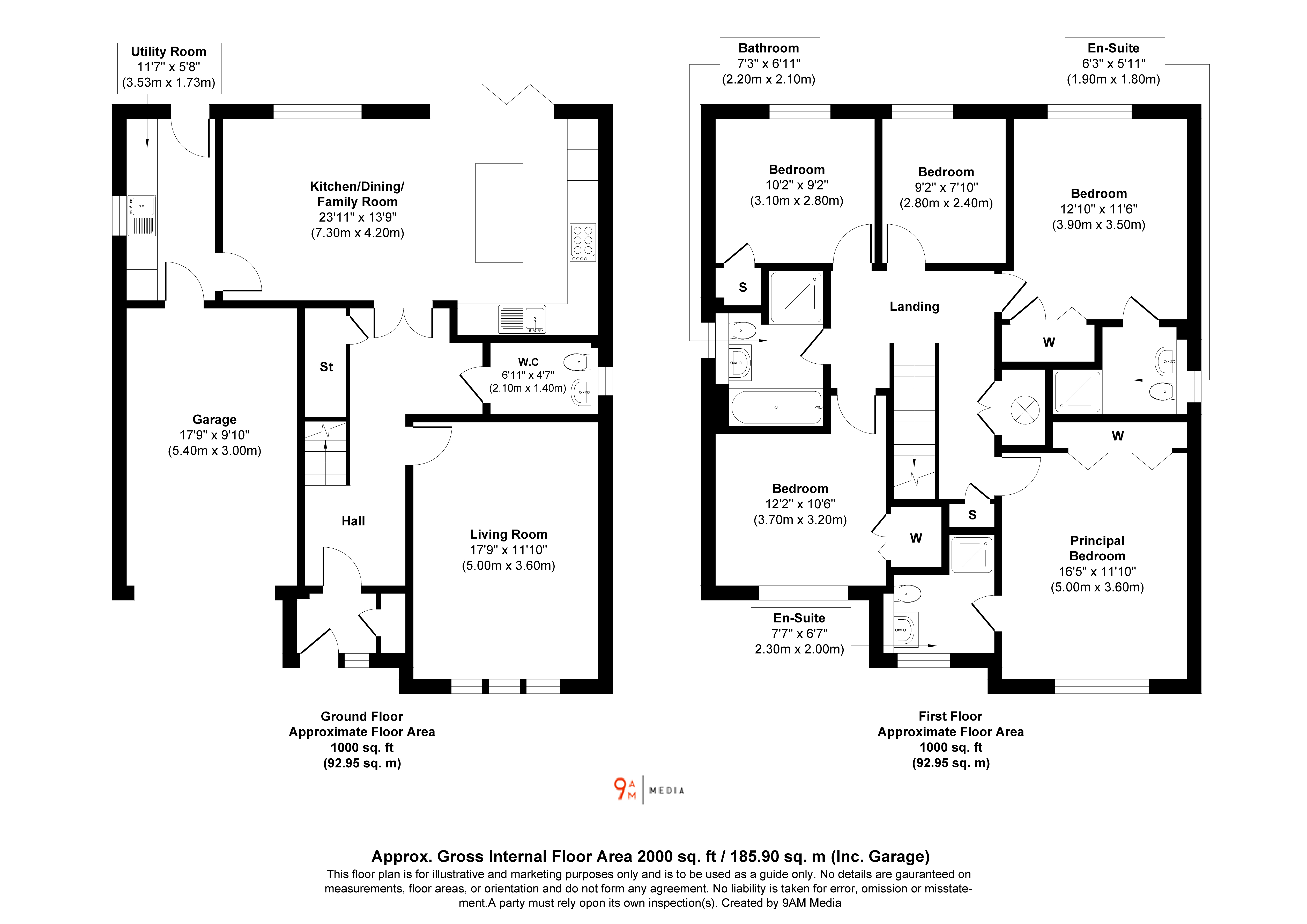 4, The Heughs, Aberdour floorplan