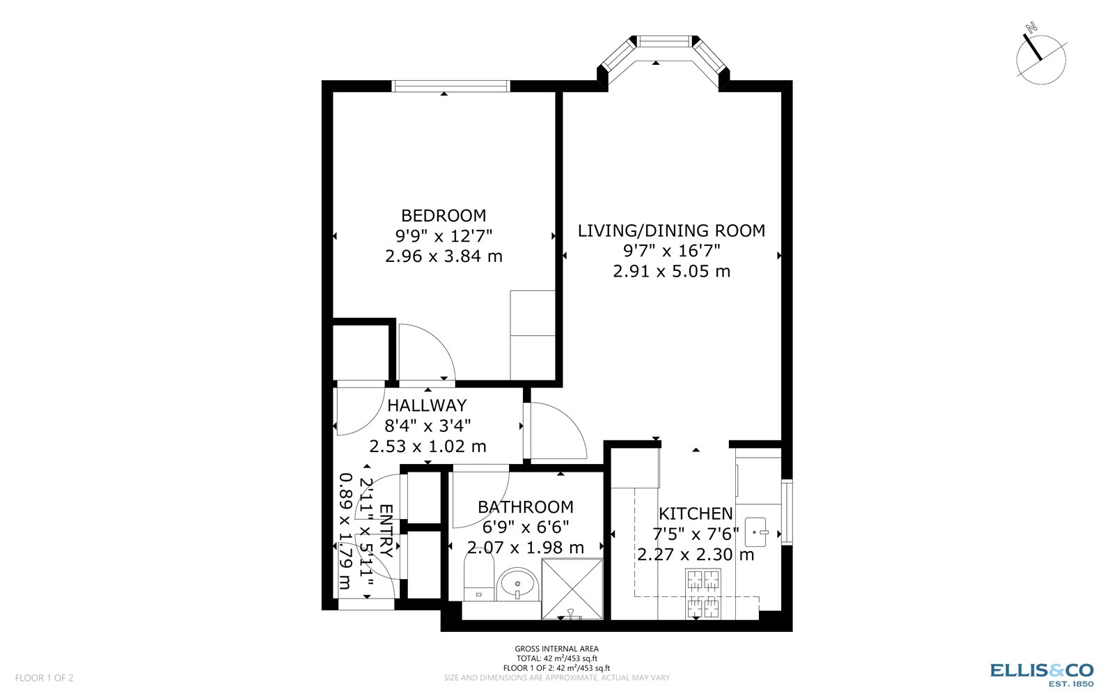 Flat 26, Anne Carver Lodge,, Stanley Avenue, Wembley floorplan