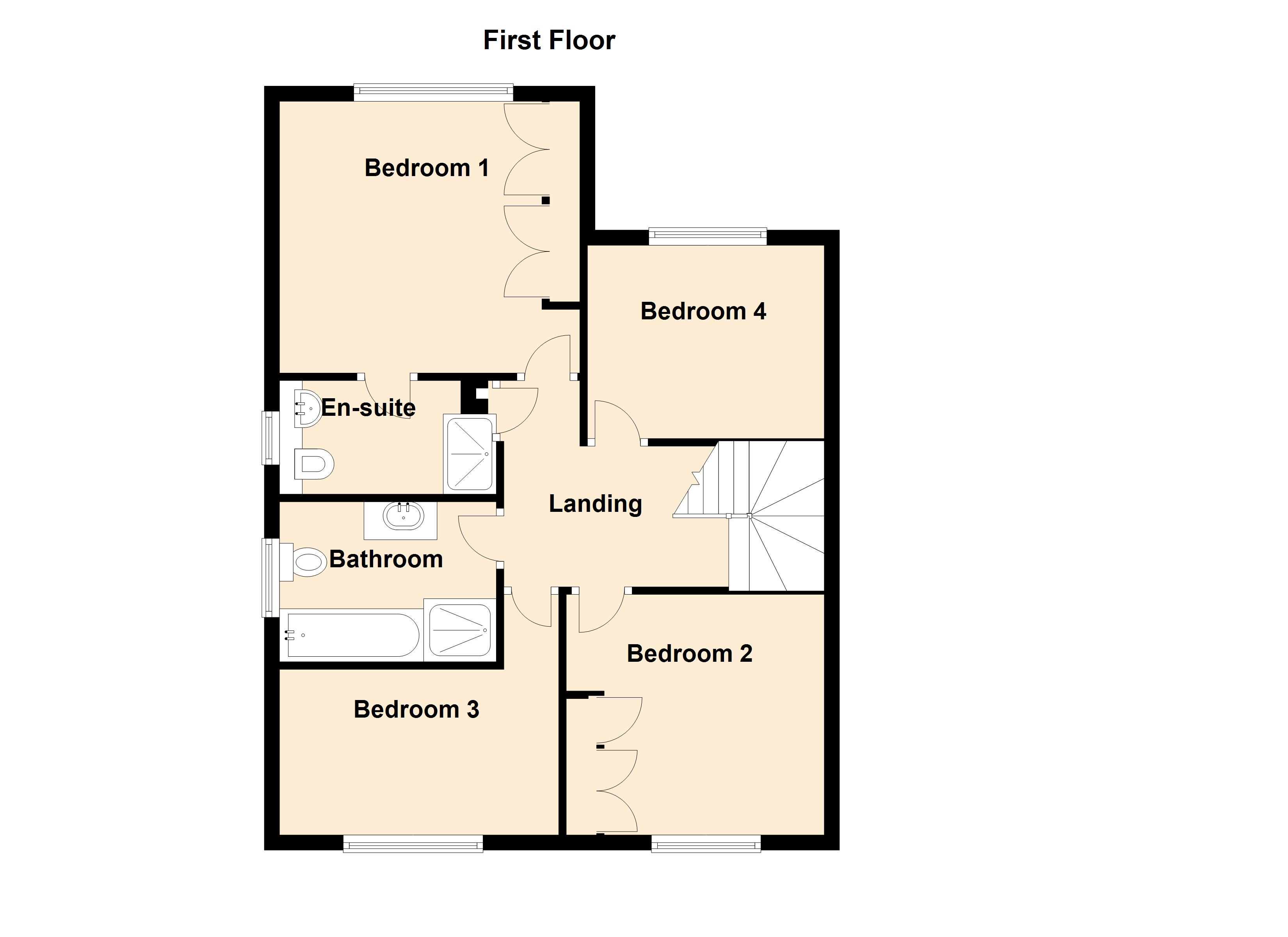 4 bed property for sale in Wellington Park, Shirland, Alfreton DE55