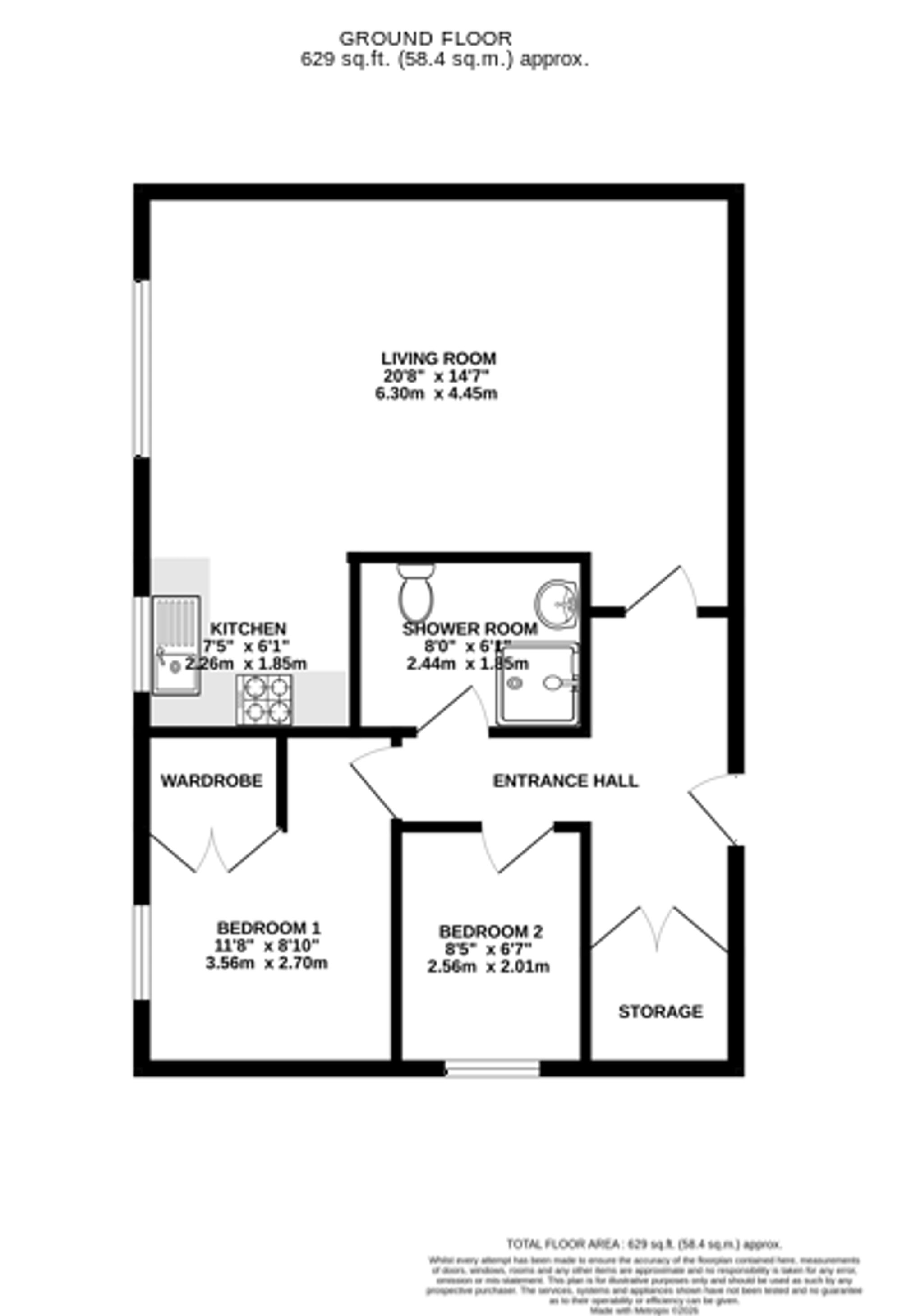 12 Chaise Meadow, Lymm floorplan