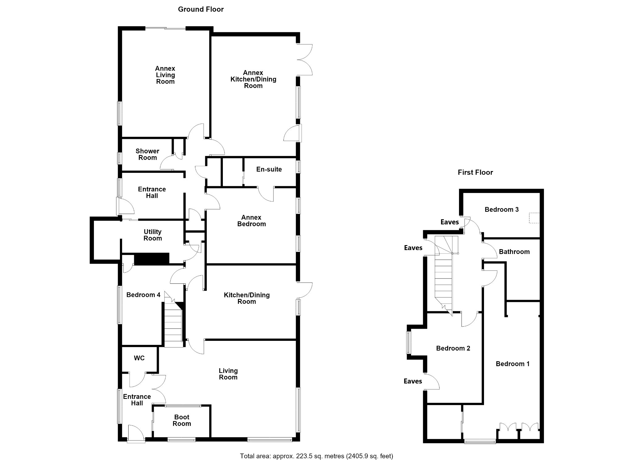 36 Vincent Road, Selsey floorplan