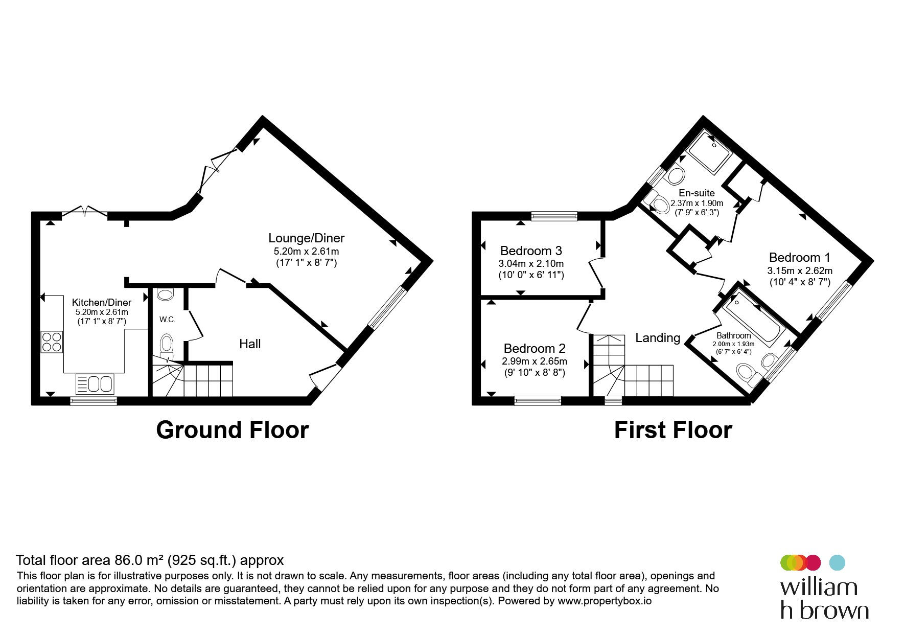 24, Grove Gardens, Wisbech floorplan
