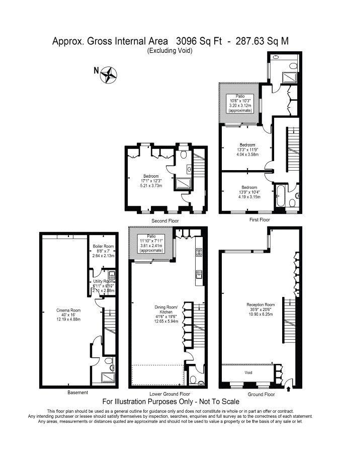 3 Bedrooms Terraced house to rent in Bingham Place, Marylebone, London W1U