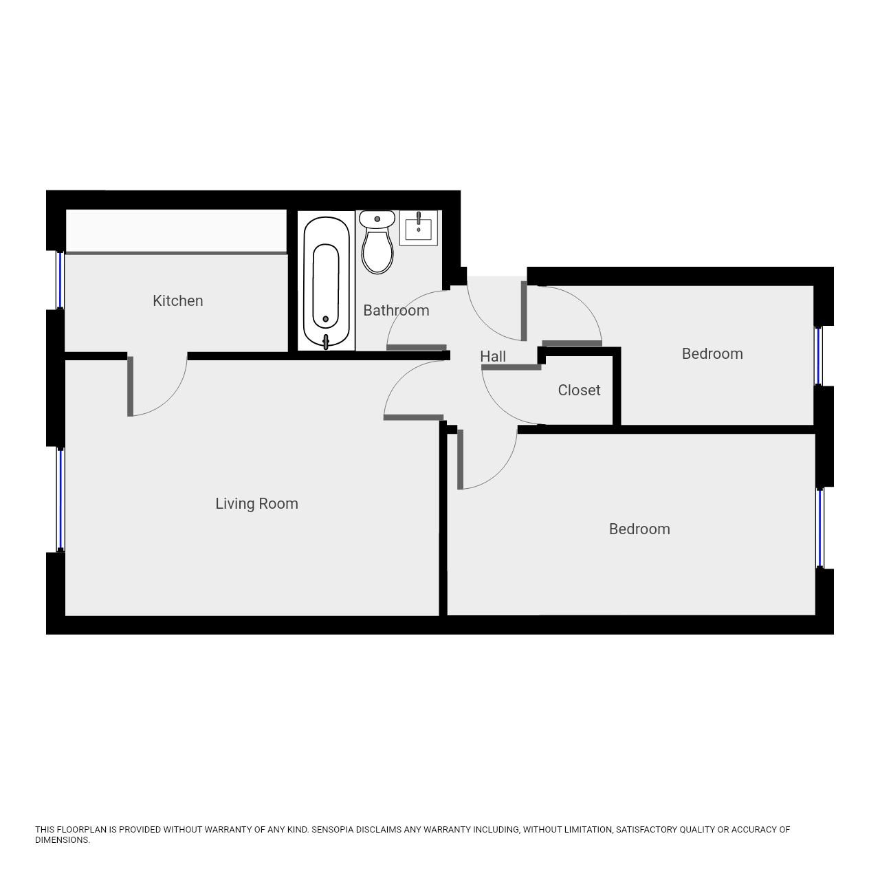 Flat 27 Gresham Court, Gresham Close, Brentwood floorplan