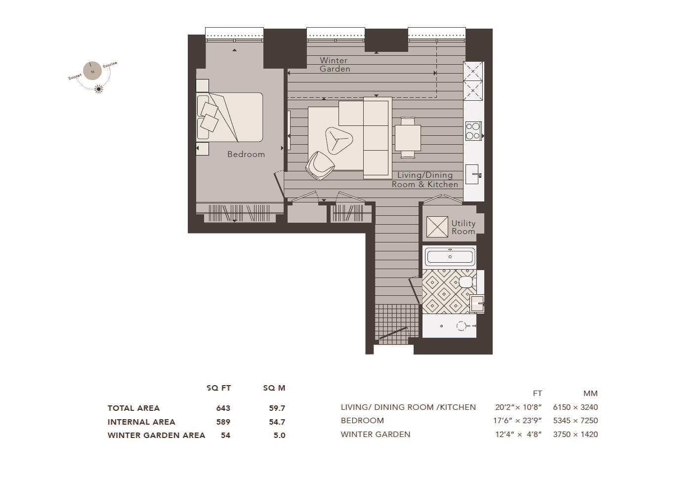 1 Bedrooms Flat for sale in South Lambeth Road, Vauxhall, London, UK SW8