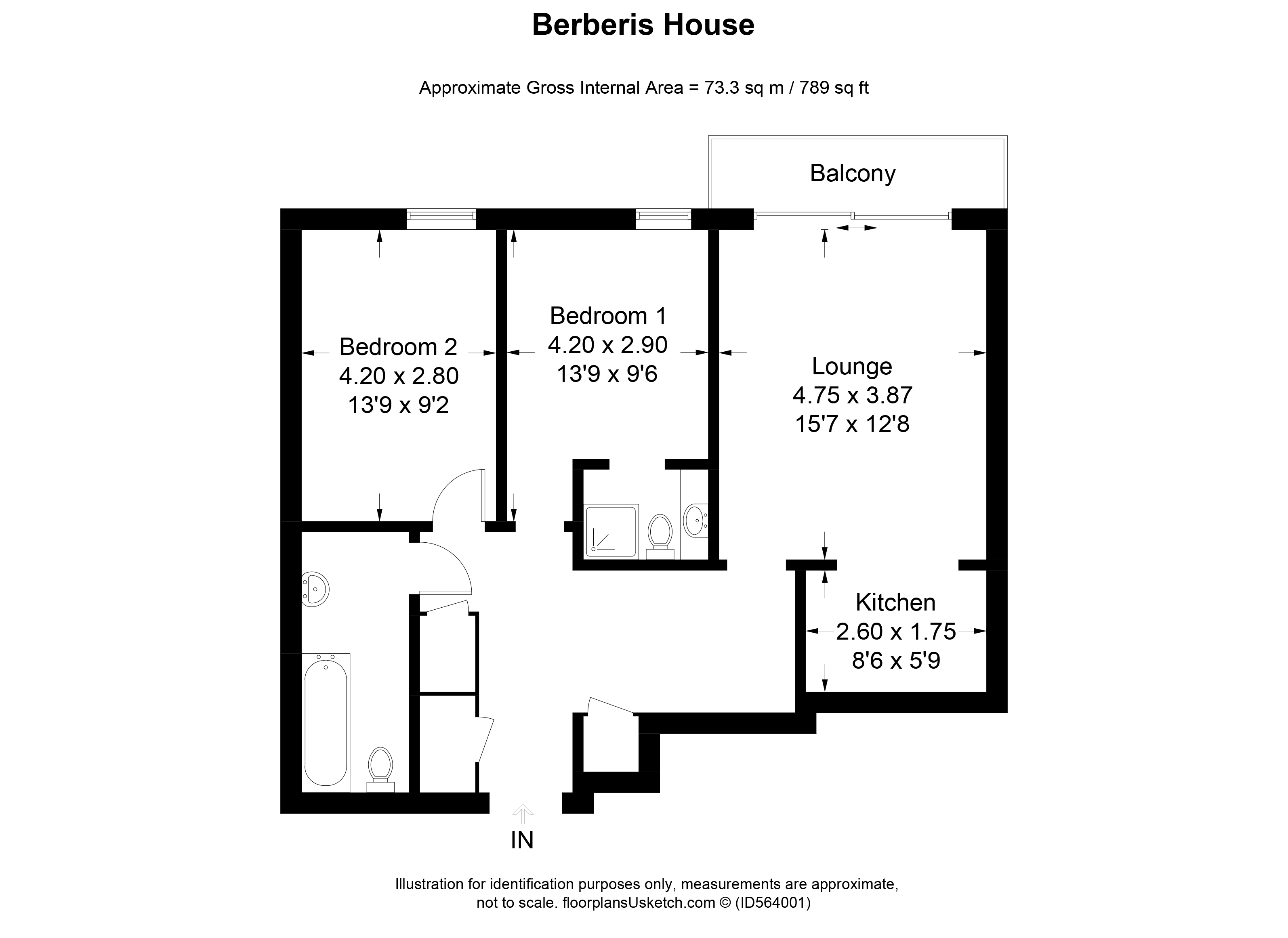 High Street, Feltham floorplan