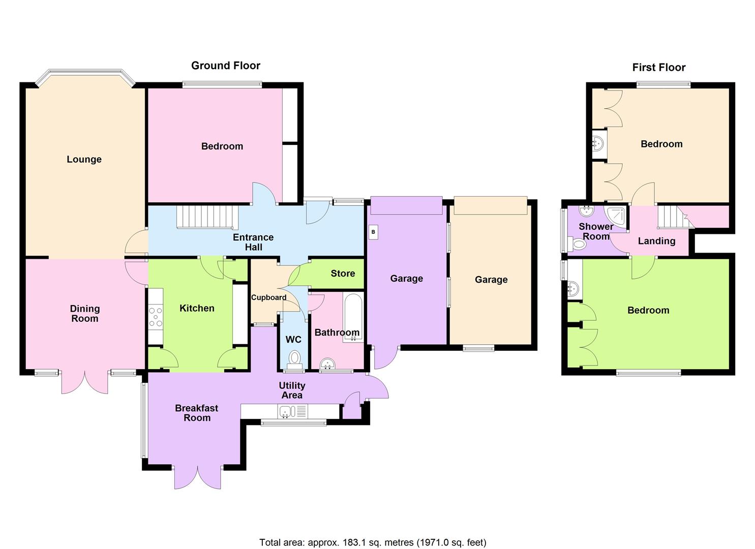 Willowbrook, 130, Brent Street, Highbridge floorplan