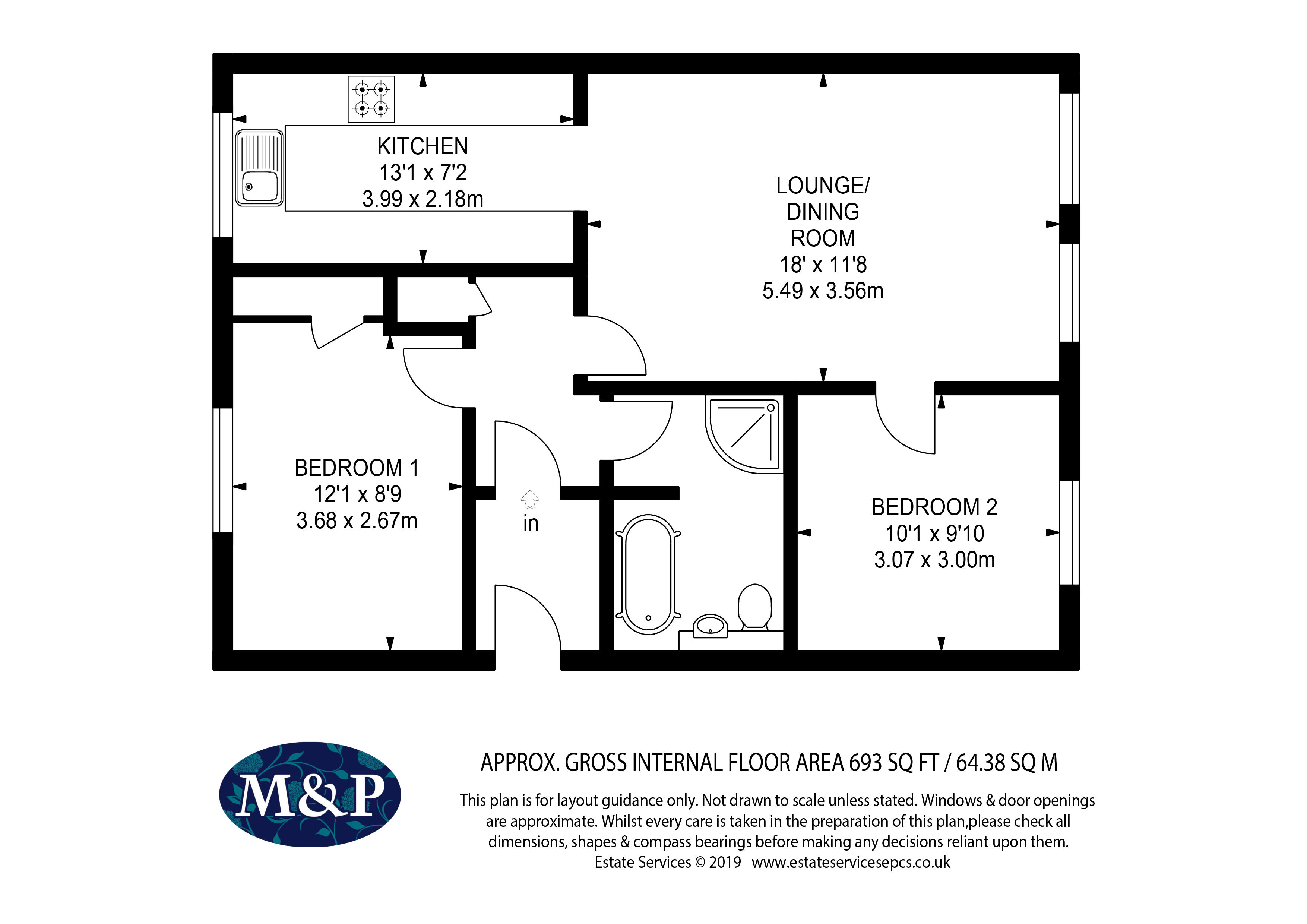 6, Sharonelle Court, Wokingham floorplan