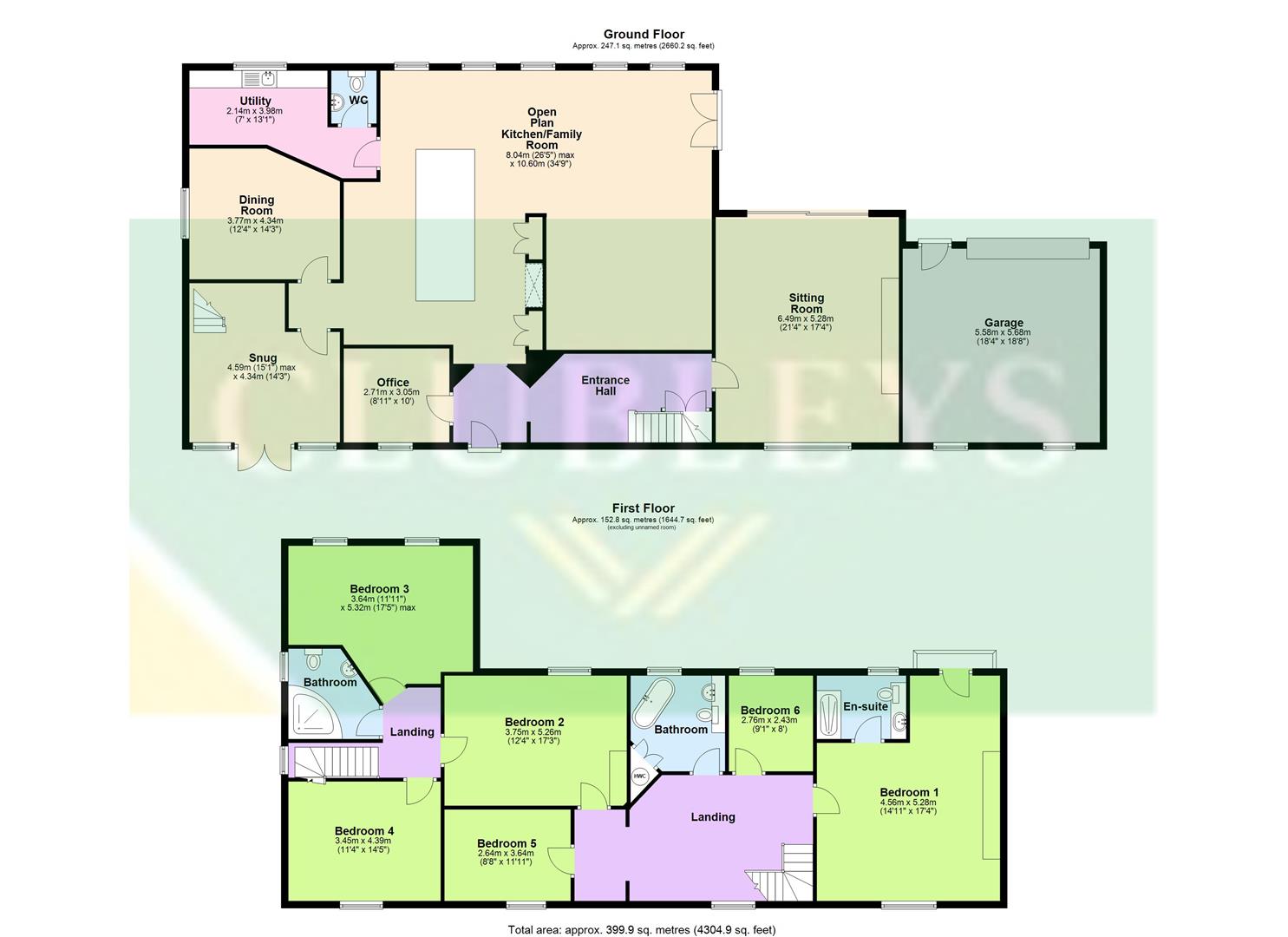 Three Farthings, Rotsea Lane, Cranswick floorplan