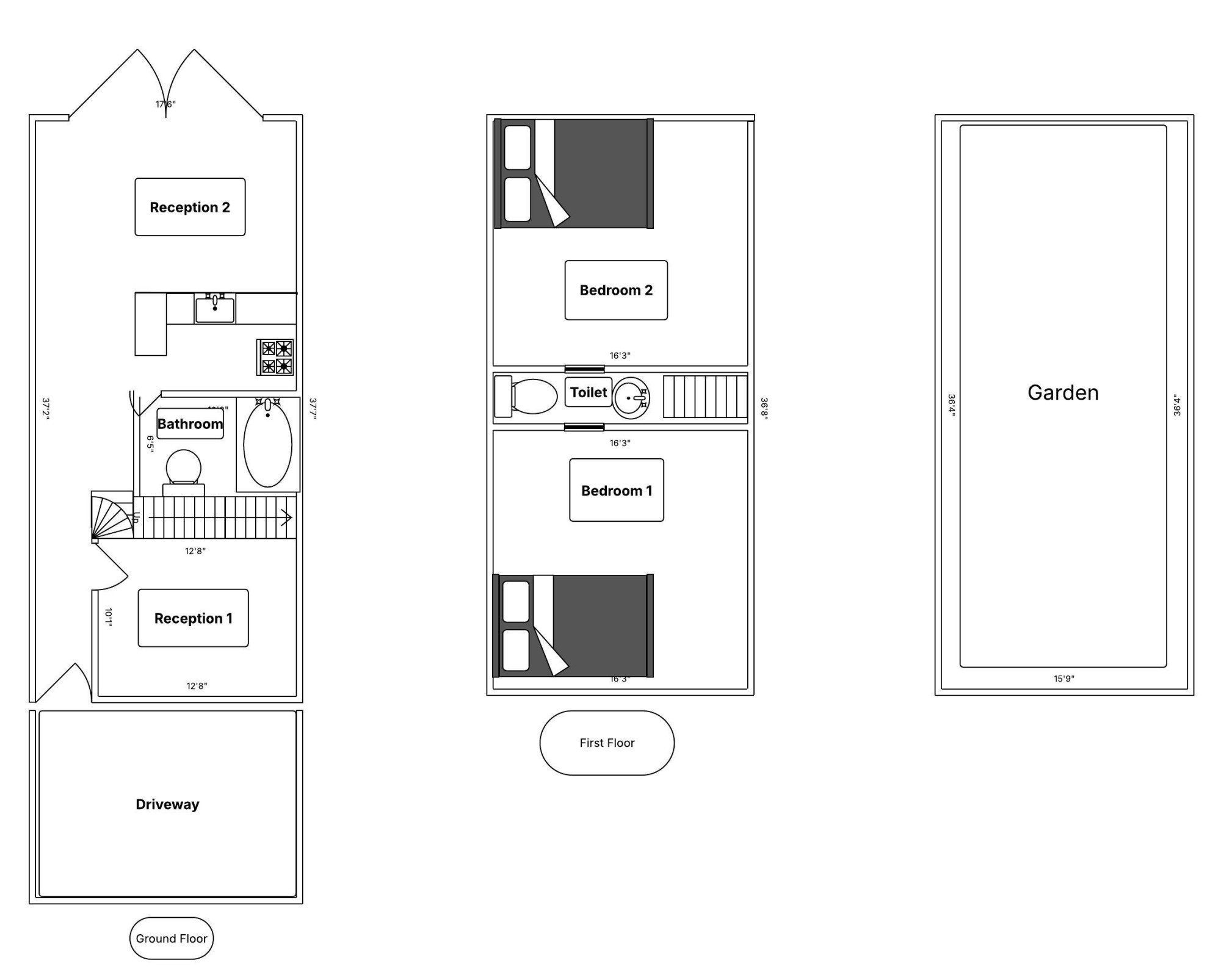 8A, Eastwood Road, Ilford floorplan