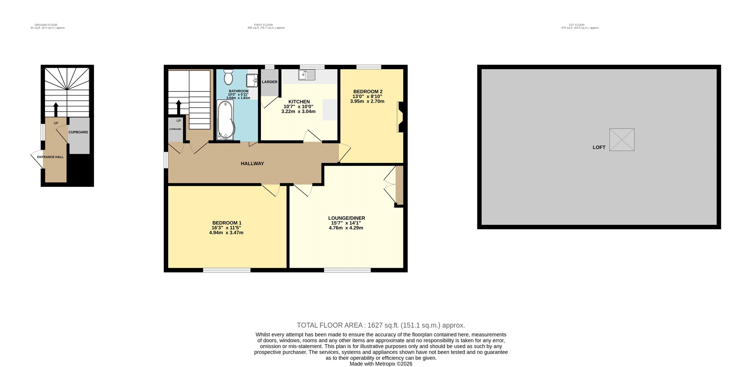 Ilfracombe, Devon floorplan