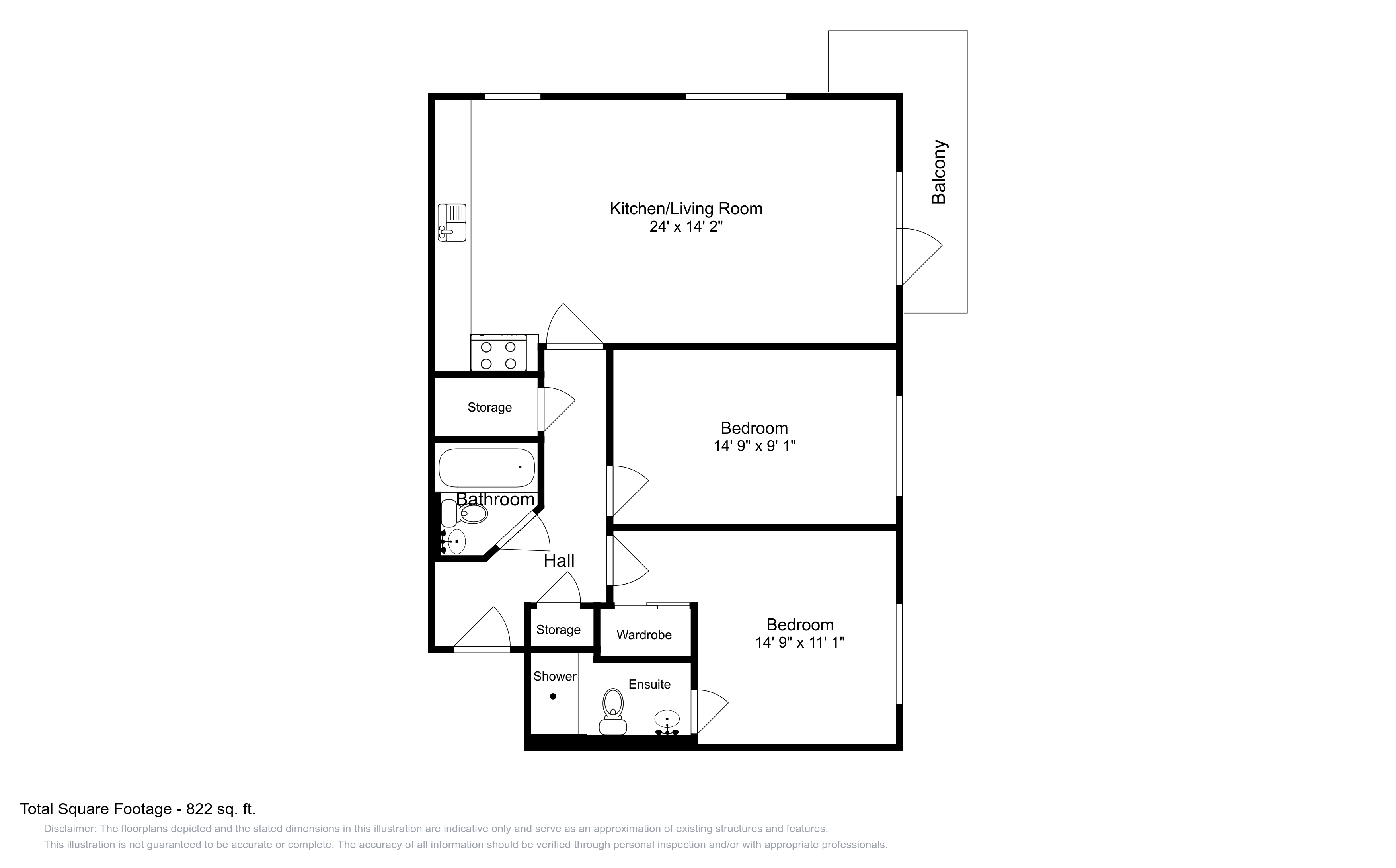 2 Bedrooms Flat to rent in Wallis Square, Farnborough GU14