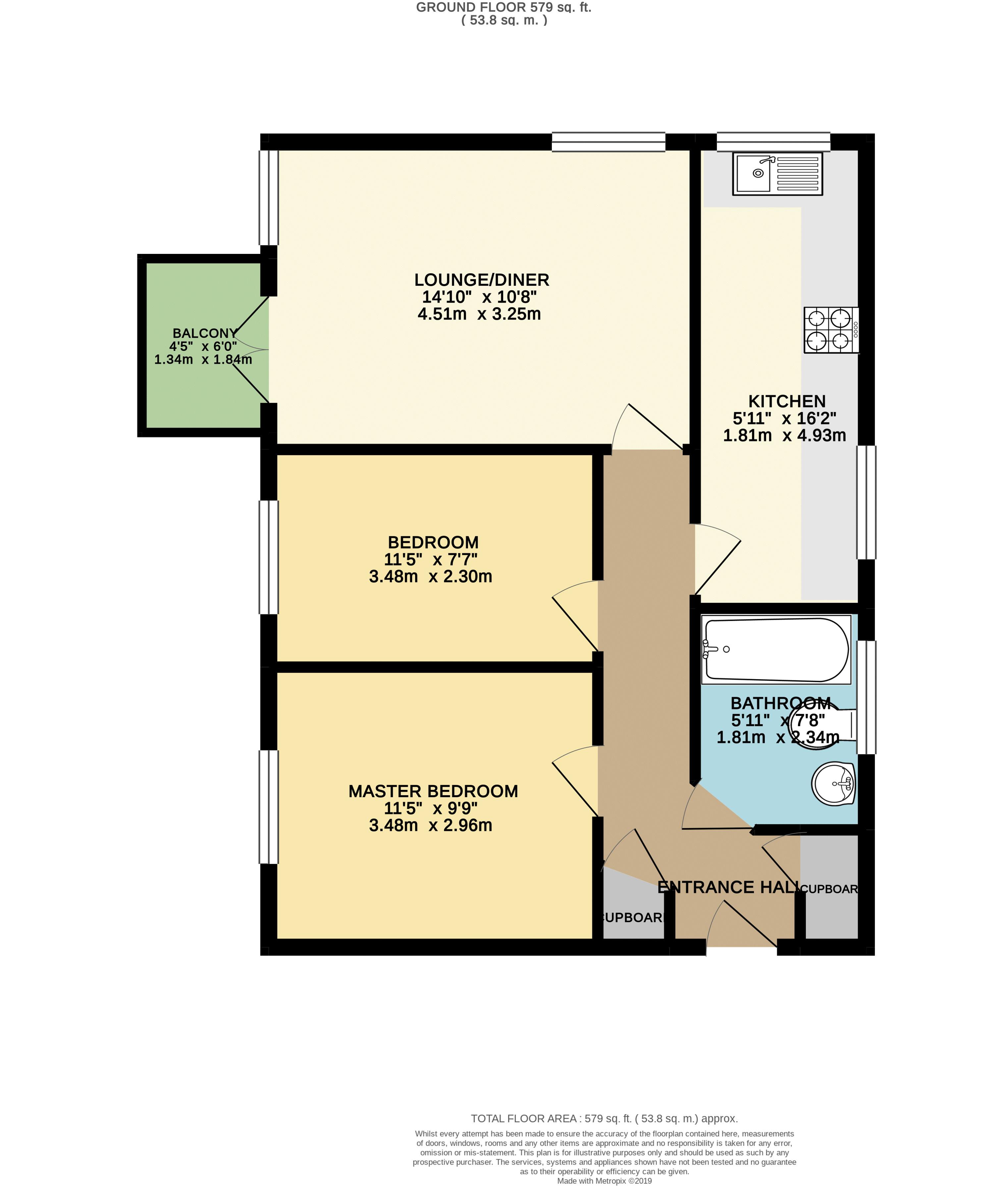 3, Cliveden Place, Buckinghamshire floorplan