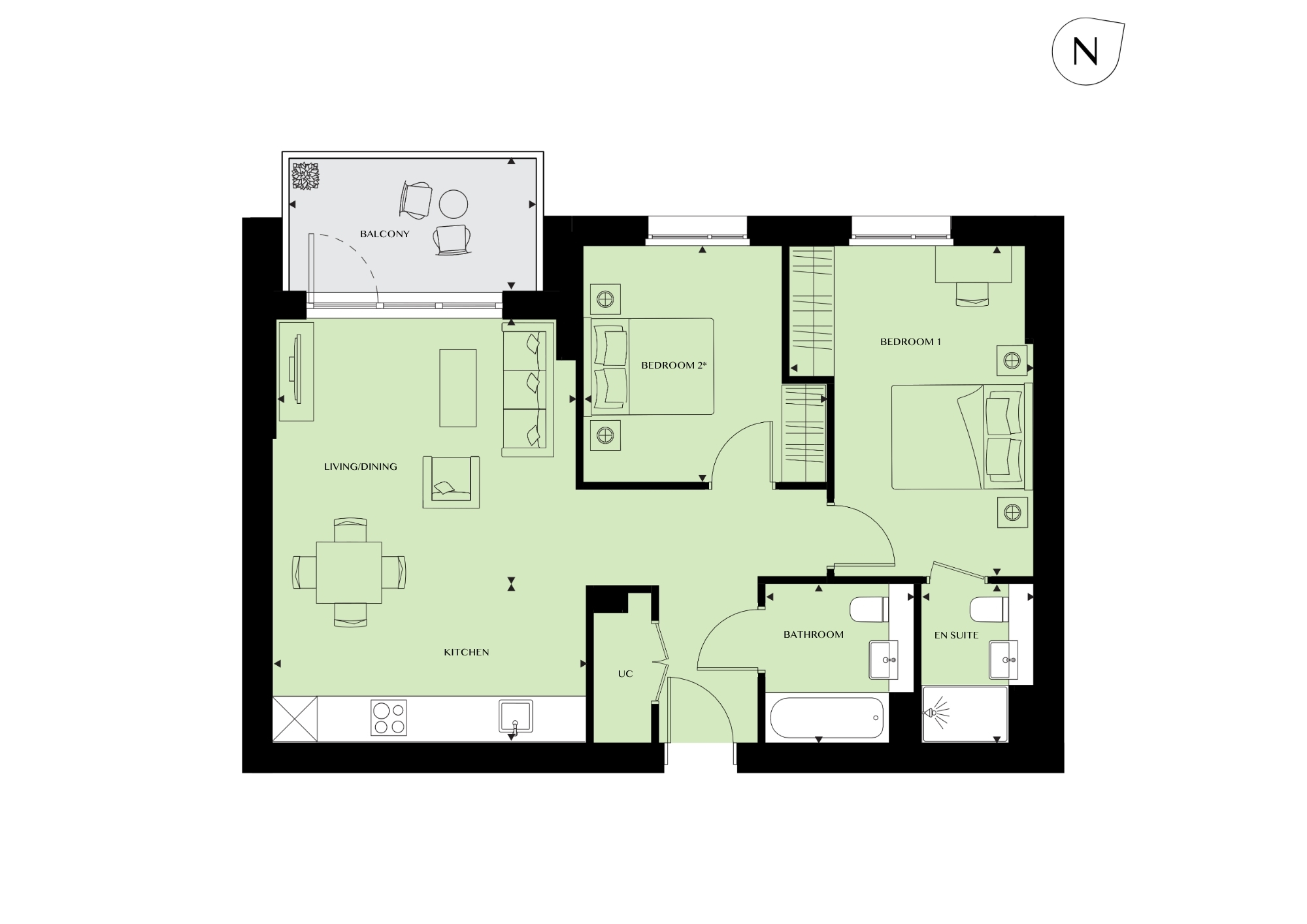 H7561388, Sales And Marketing Suite, Unit 2 Polaroid Point, Hargrave Drive, Harrow floorplan