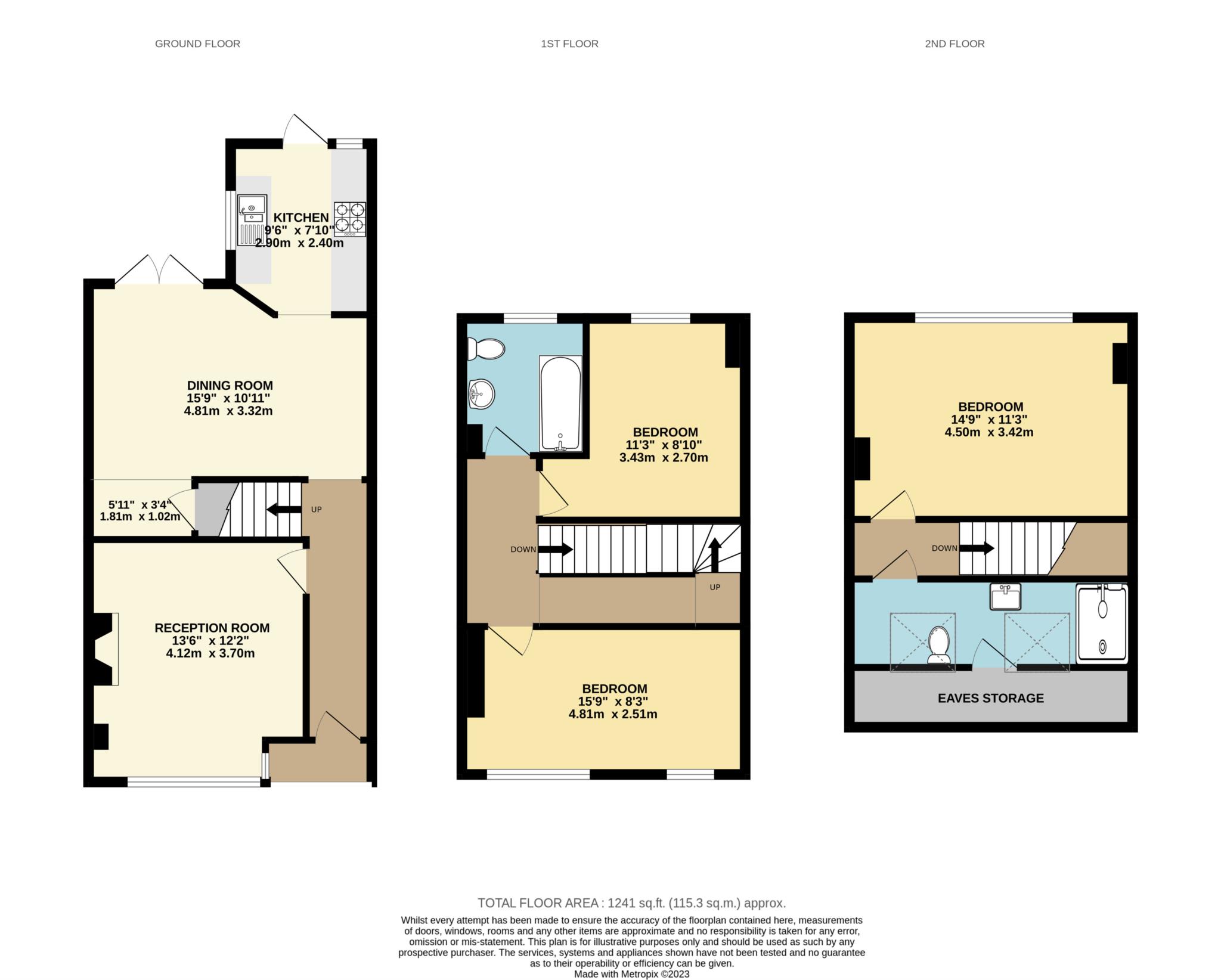 8, Melrose Gardens, New Malden floorplan