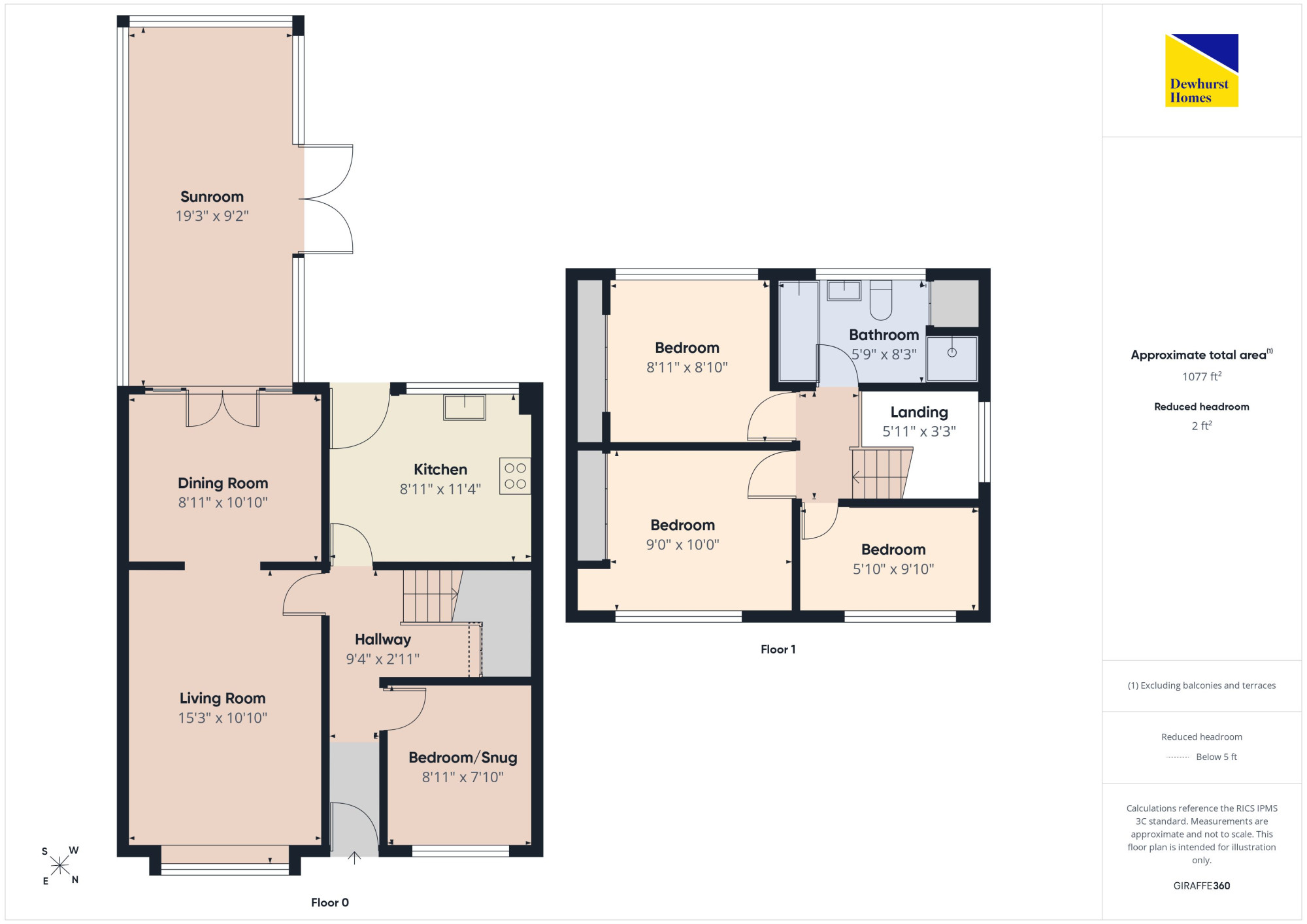 2, Buttermere Road, Longridge floorplan