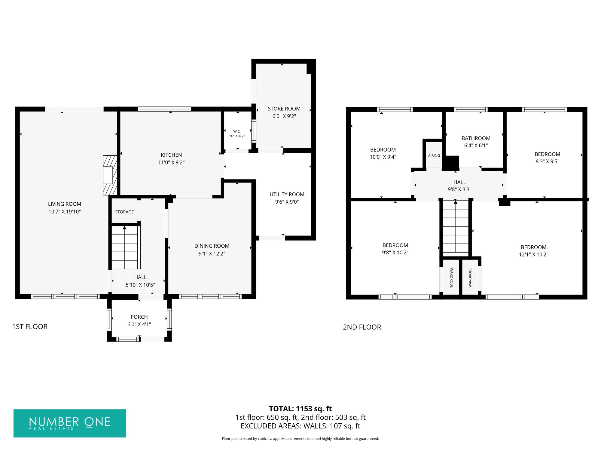 6 Bath Green, Cwmbran floorplan