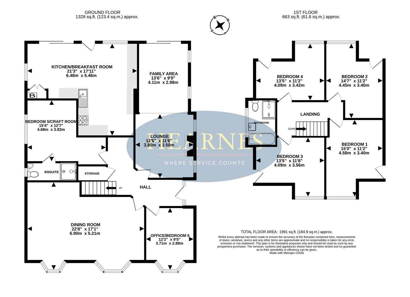 Glamis Avenue, Bournemouth floorplan
