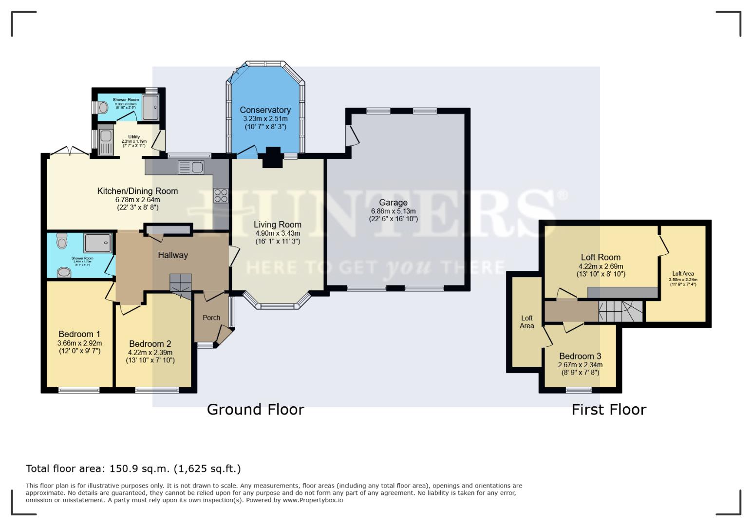 Pendene, Penstone Lane, Lower Penn floorplan