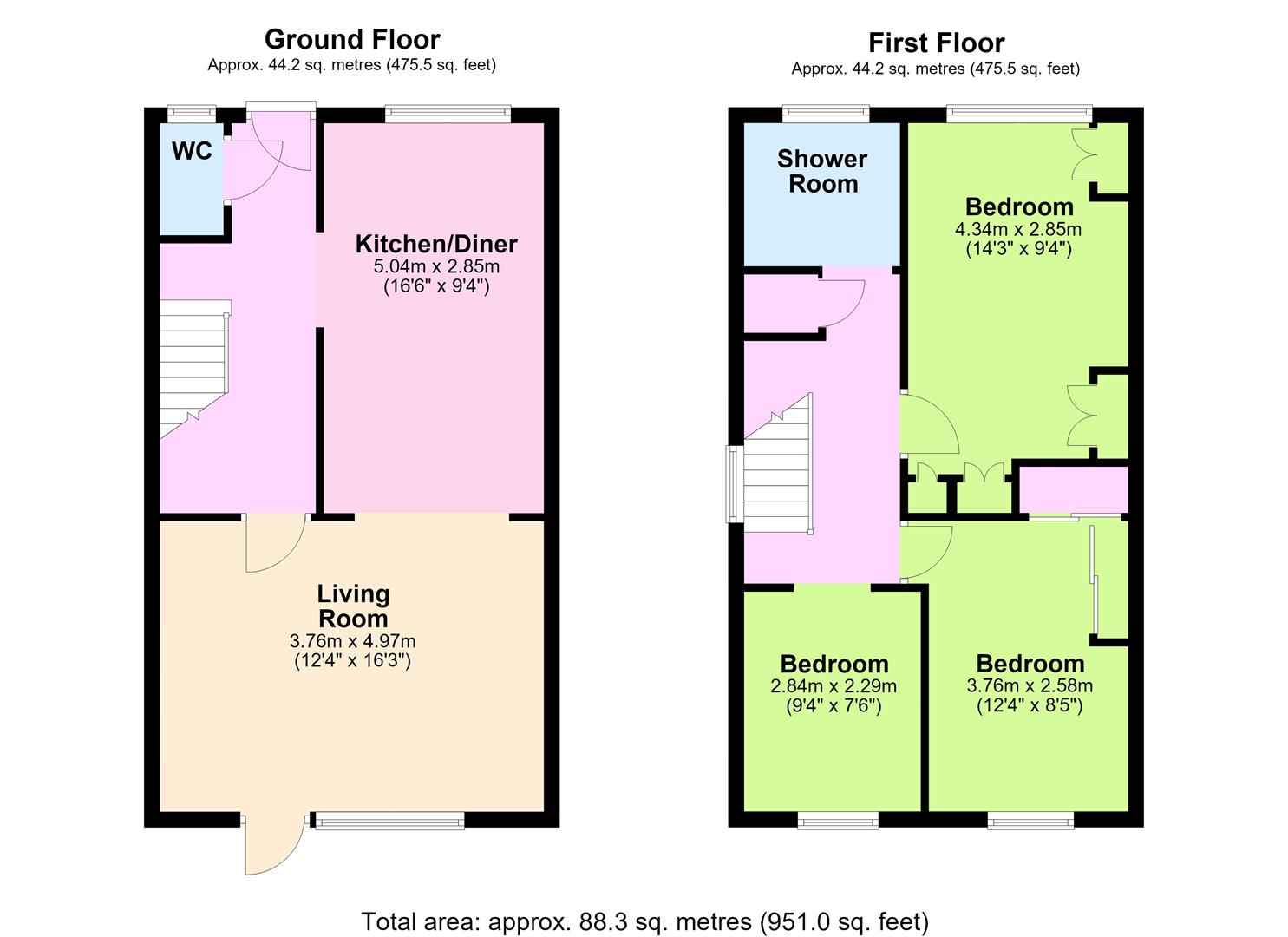 Chippers Road, Worthing floorplan