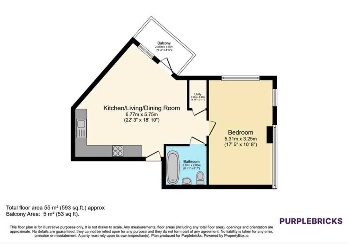 9 Lakeside Drive, London floorplan