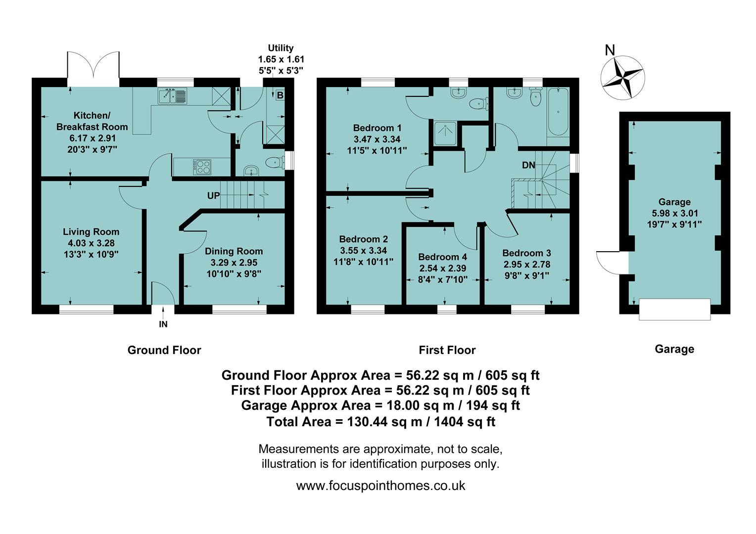 105, Bismore Road, Banbury floorplan